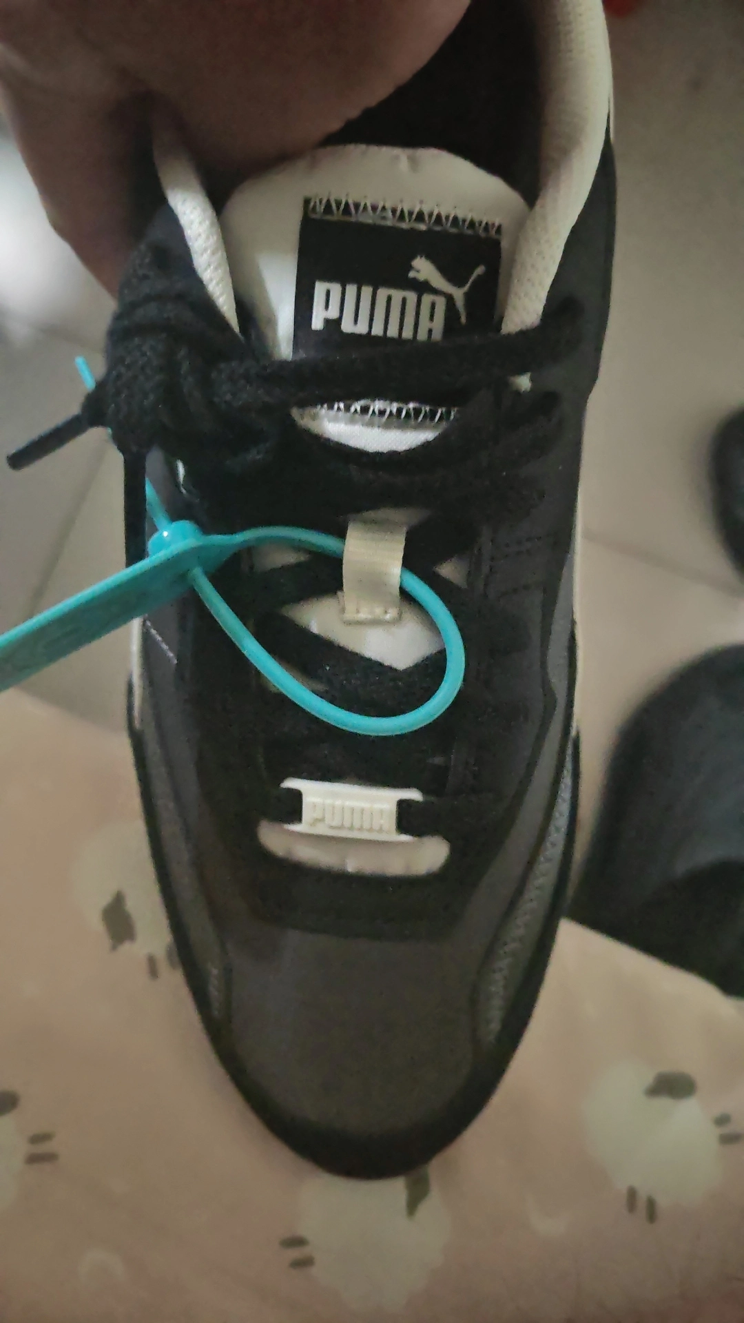 custom review-PUMA Blktop Rider Устойчивый к истиранию Низкий Топ Casual Унисекс Черный Серый Белый