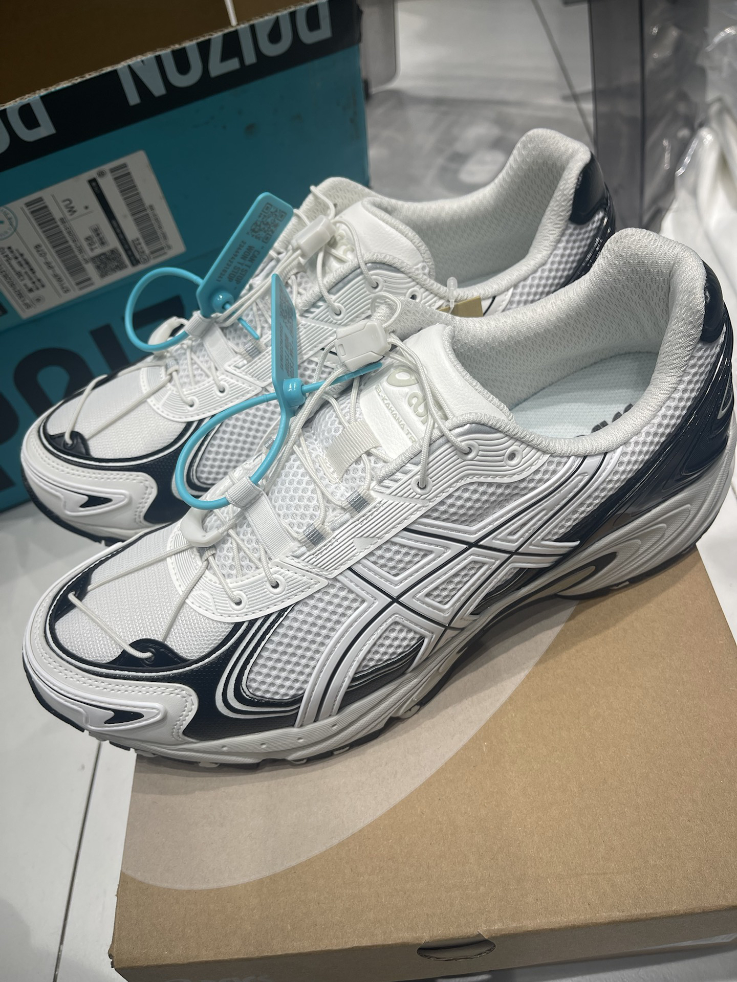 custom review-ASICS Gel Kahana TR V4 Low Топ Повседневная обувь Мужская Черный Белый