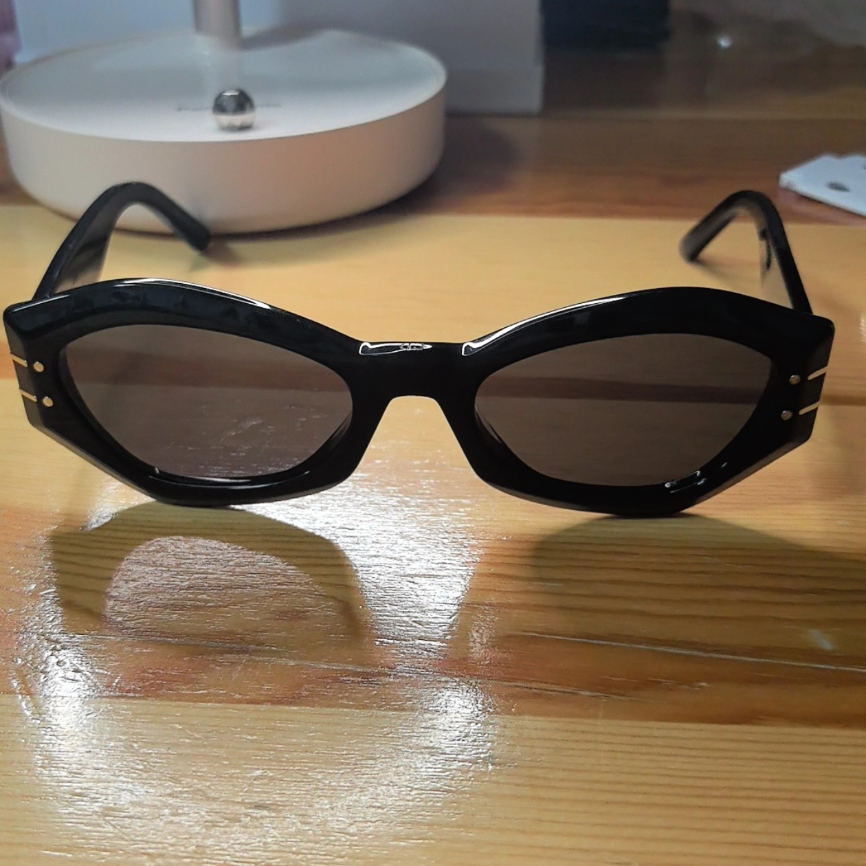 custom review-Солнцезащитные очки Dior OVAL Унисекс Черные