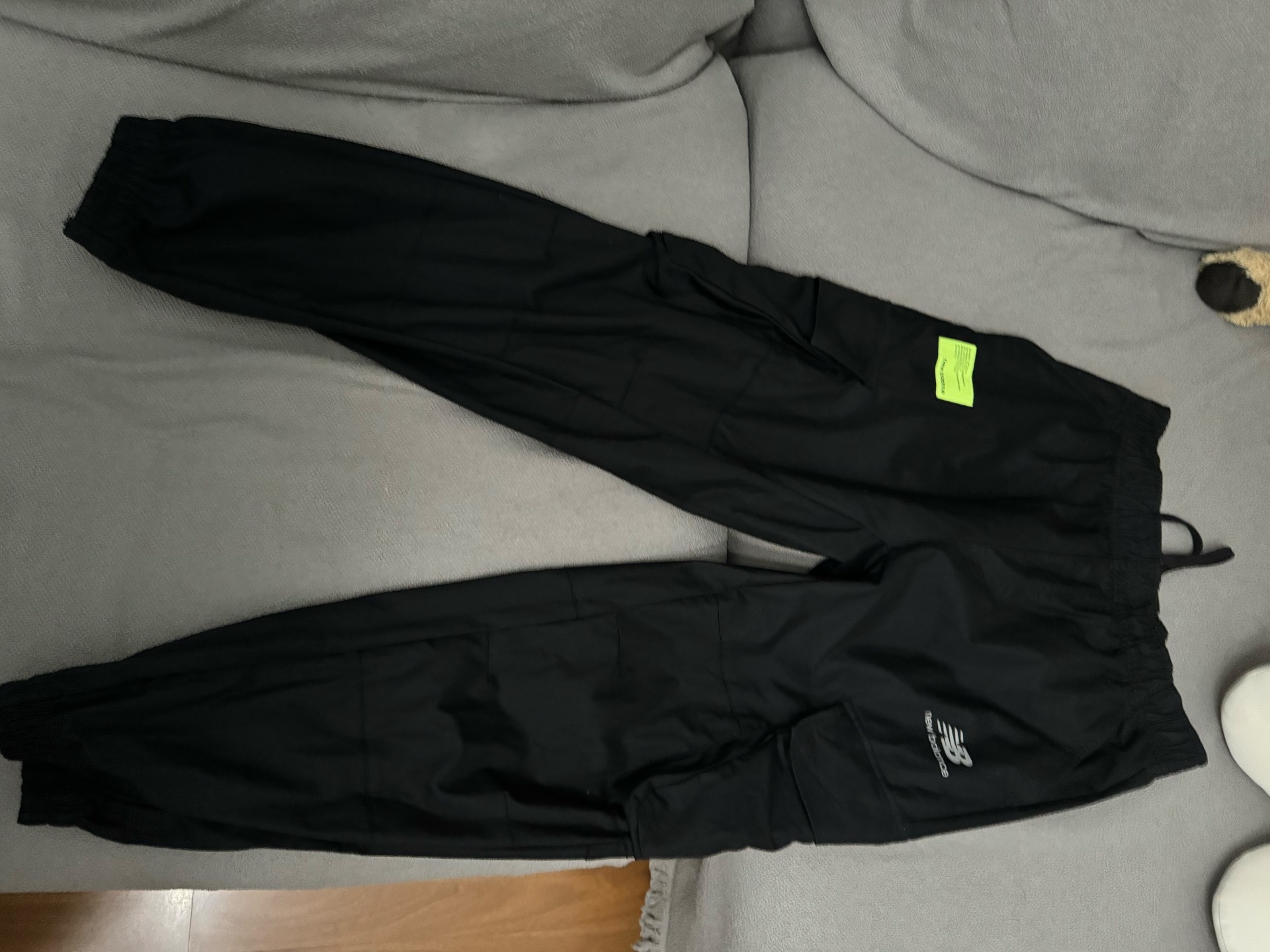 custom review-New Balance совместный бренд Вязаные тренировочные штаны Мужские Черные