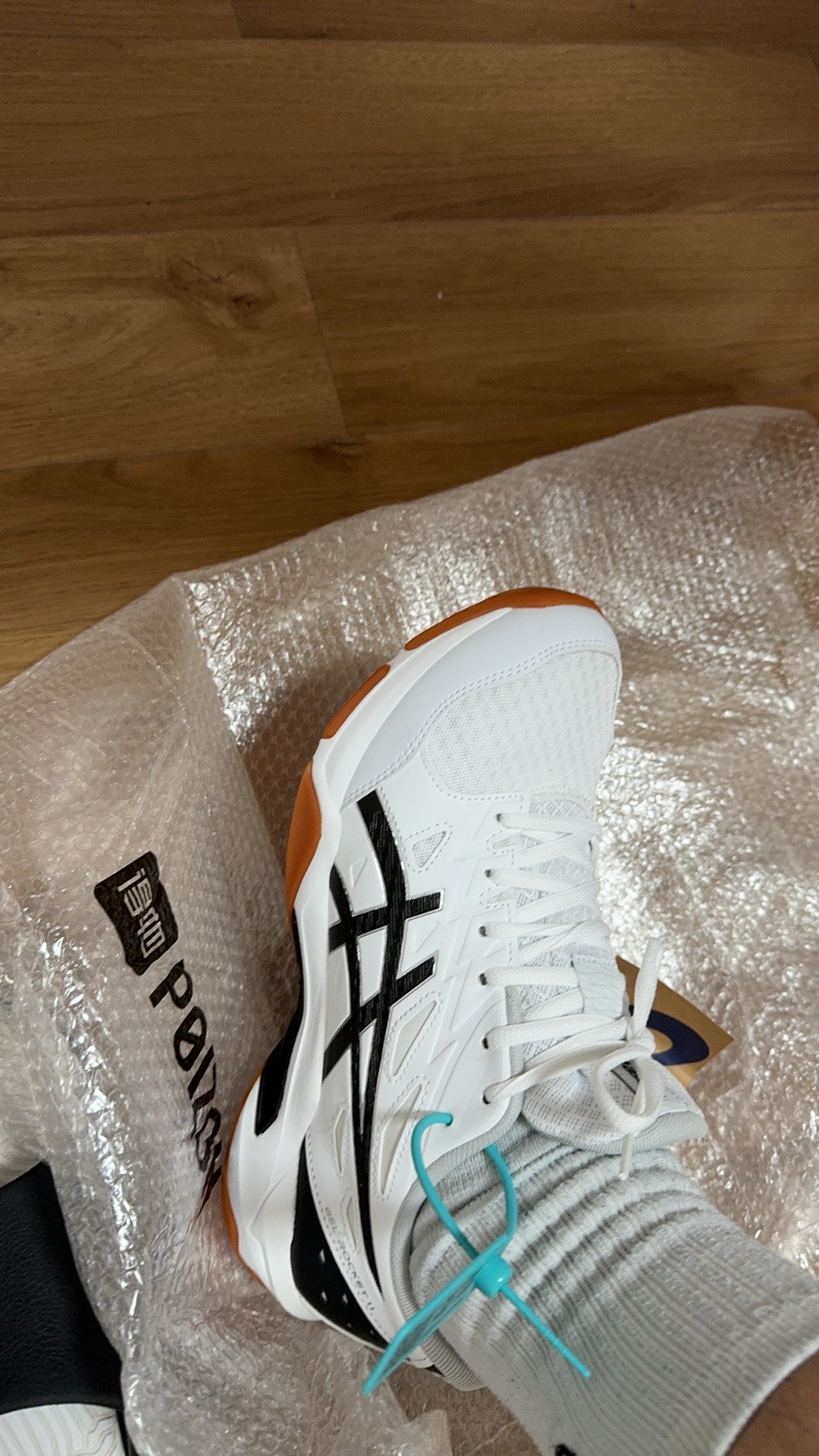 custom review-ASICS Gel Rocket 11 Low Top Тренировочные Кроссовки Унисекс Белый Черный