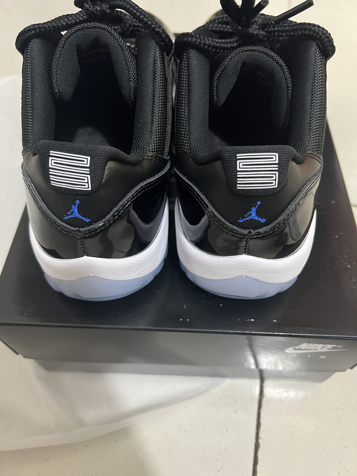 custom review-Jordan 11 Retro Low Space Jam Men's