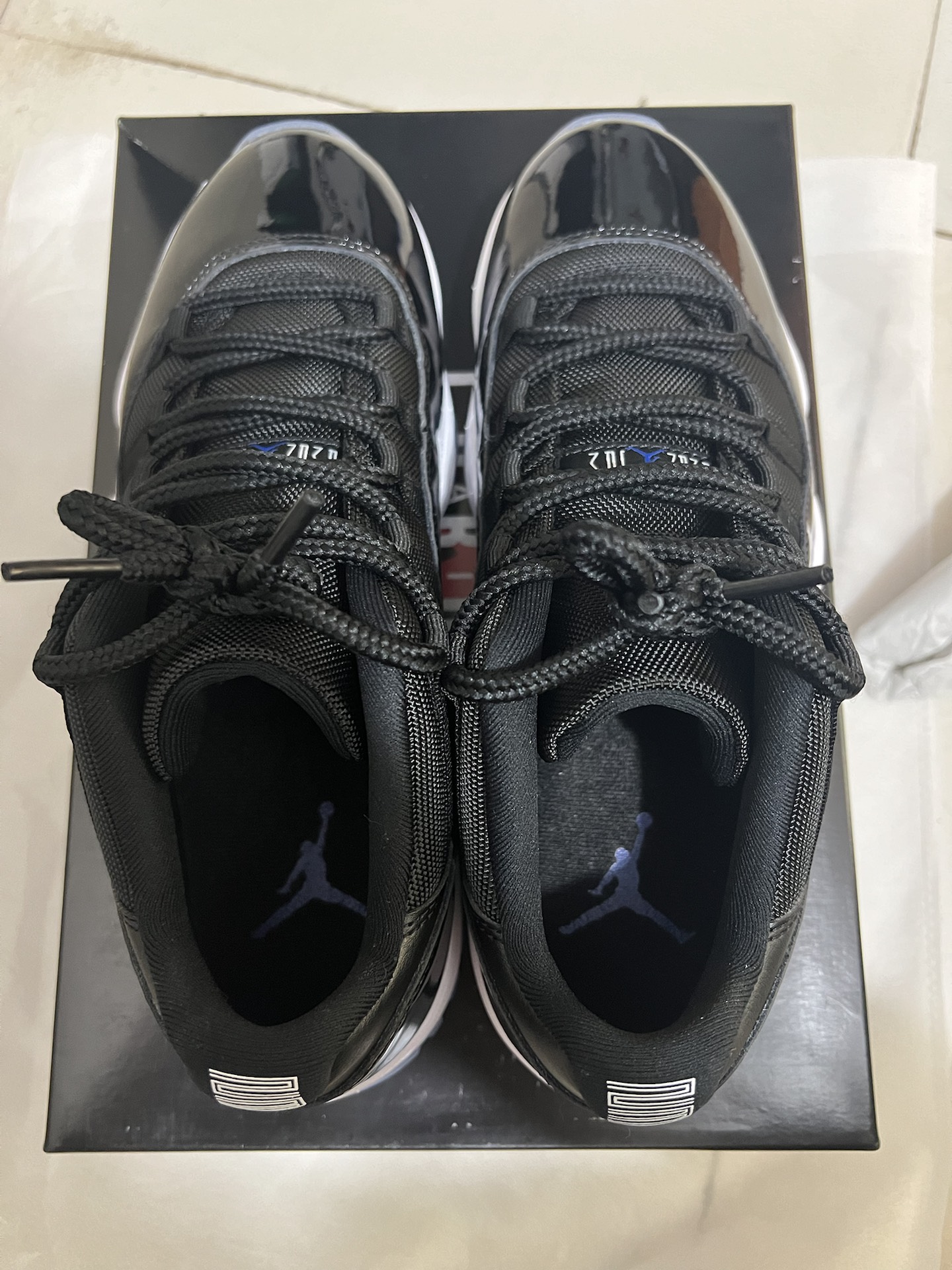 custom review-Jordan 11 Retro Low Space Jam Men's
