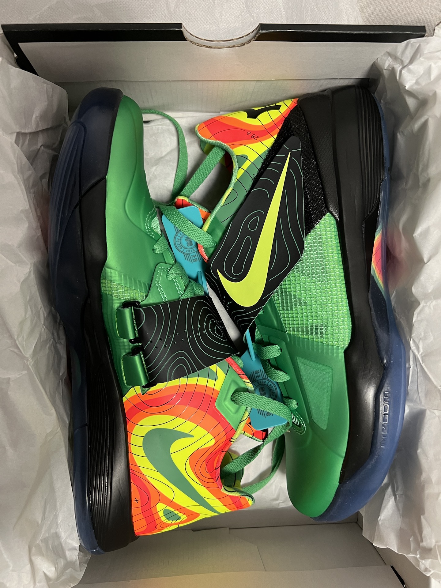 custom review-Nike KD 4 Weatherman 2024