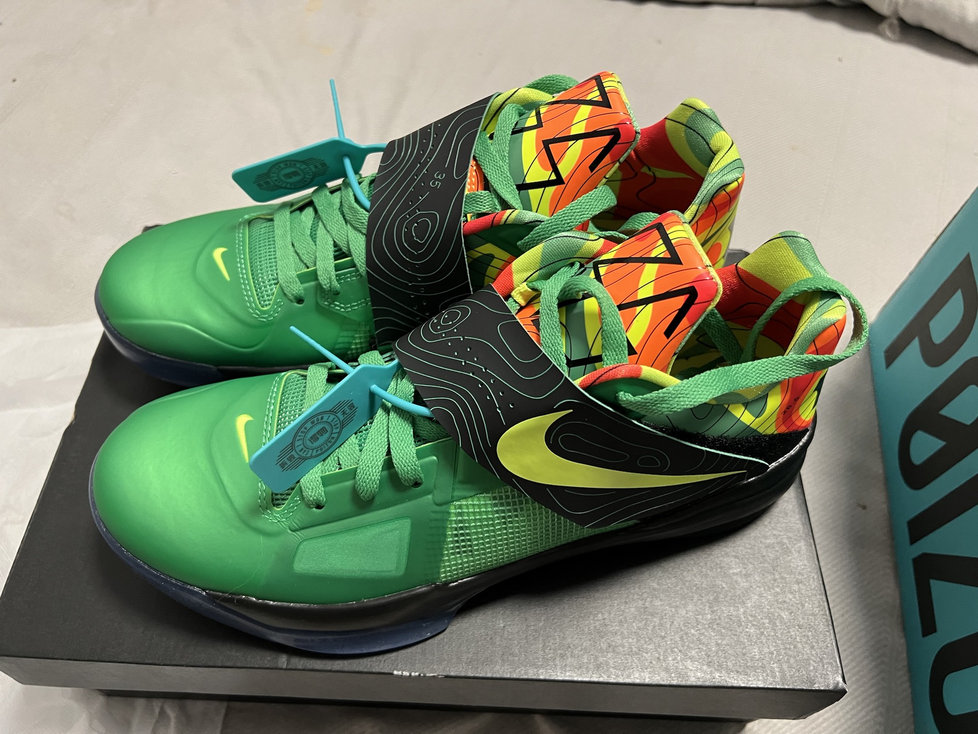 custom review-Nike KD 4 Weatherman 2024