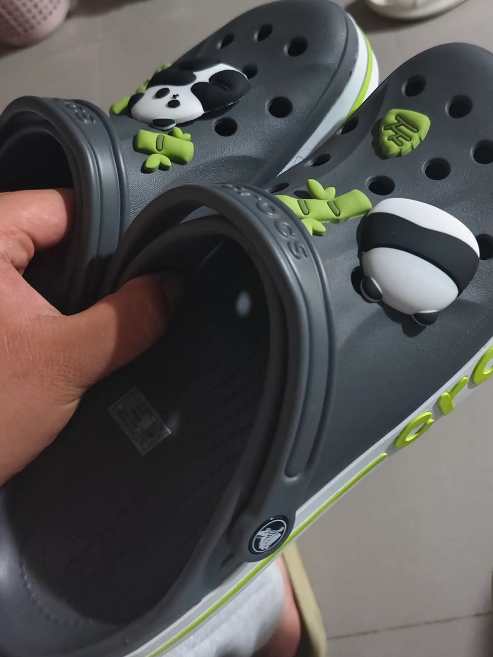 custom review-Crocs Bayaband Сабо Унисекс Серый