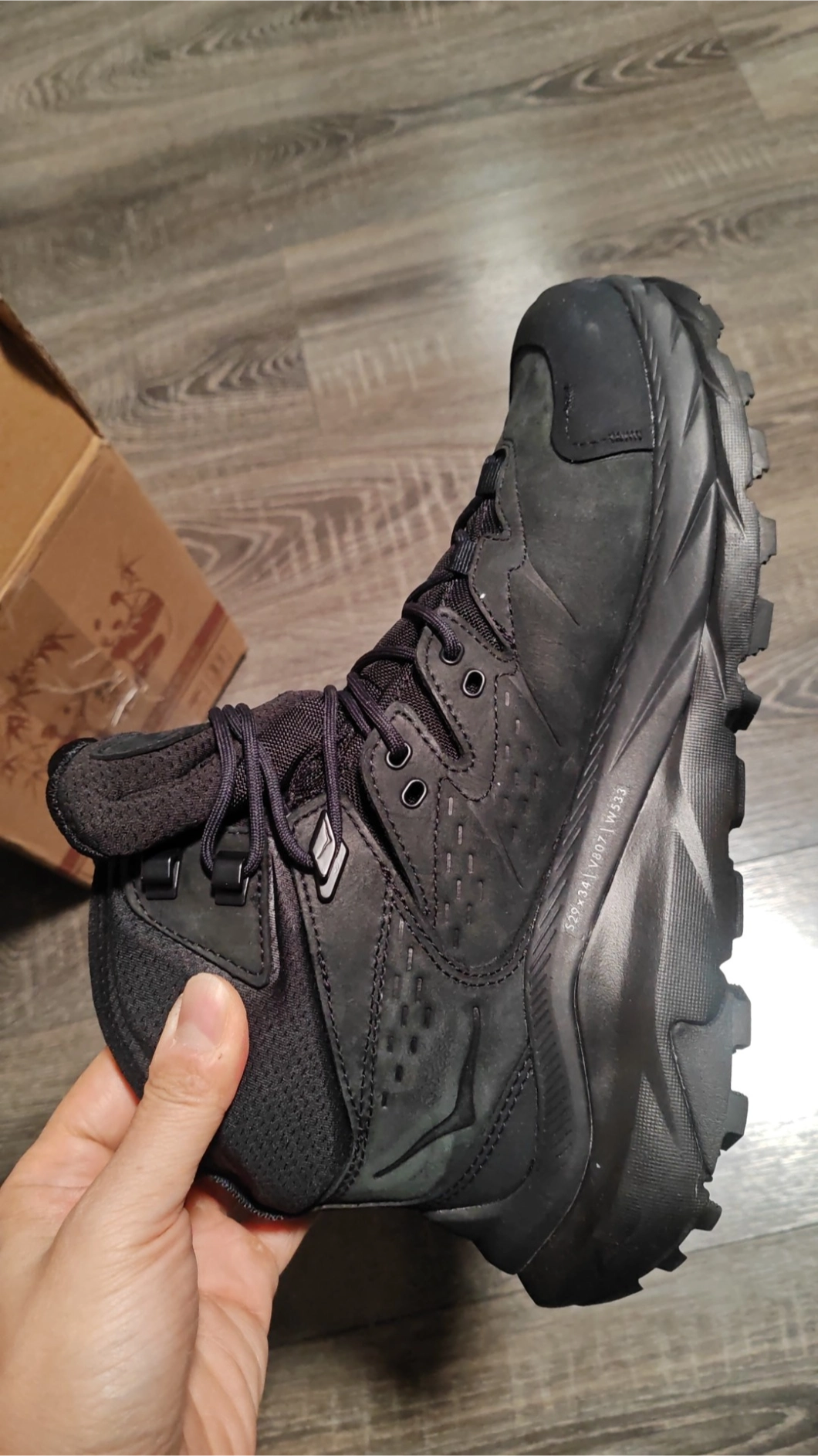 custom review-HOKA ONE ONE Kaha 2 GTX Амортизация Дышащий Легкий Высокий Топ Уличная Обувь Мужская Черный Водонепроницаемый Версия