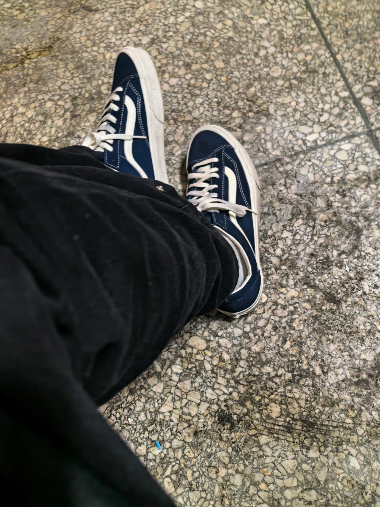 custom review-Vans Style 36 Suede Low Top Скейтборд Кроссовки Unisex Синий Белый