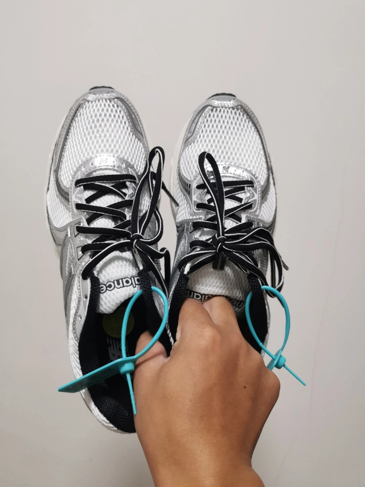 custom review-New Balance NB 860 v2 Амортизация Низкий Топ Беговые кроссовки Унисекс Серебристо-серый