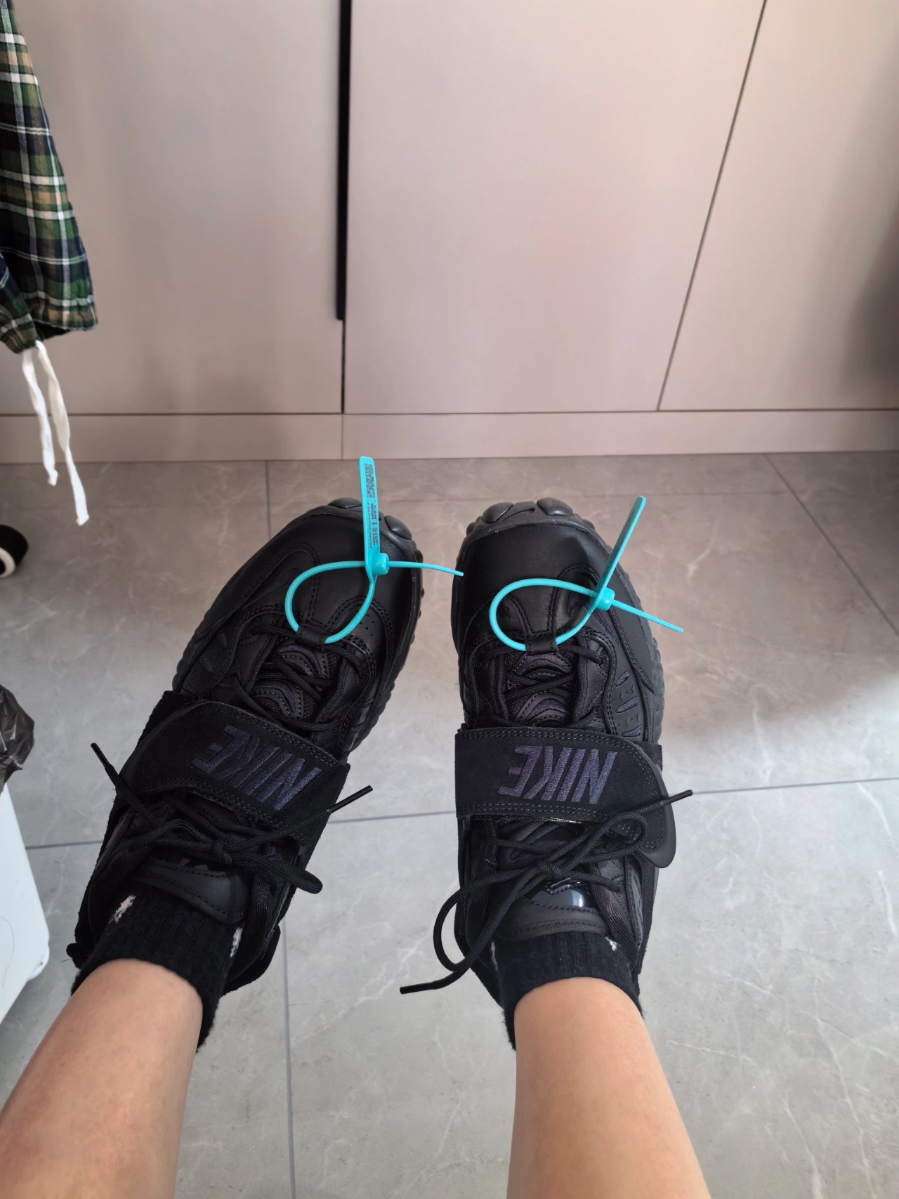 custom review-Nike Air Adjust FORCE MID Топ Винтажные баскетбольные кроссовки Женские Черный