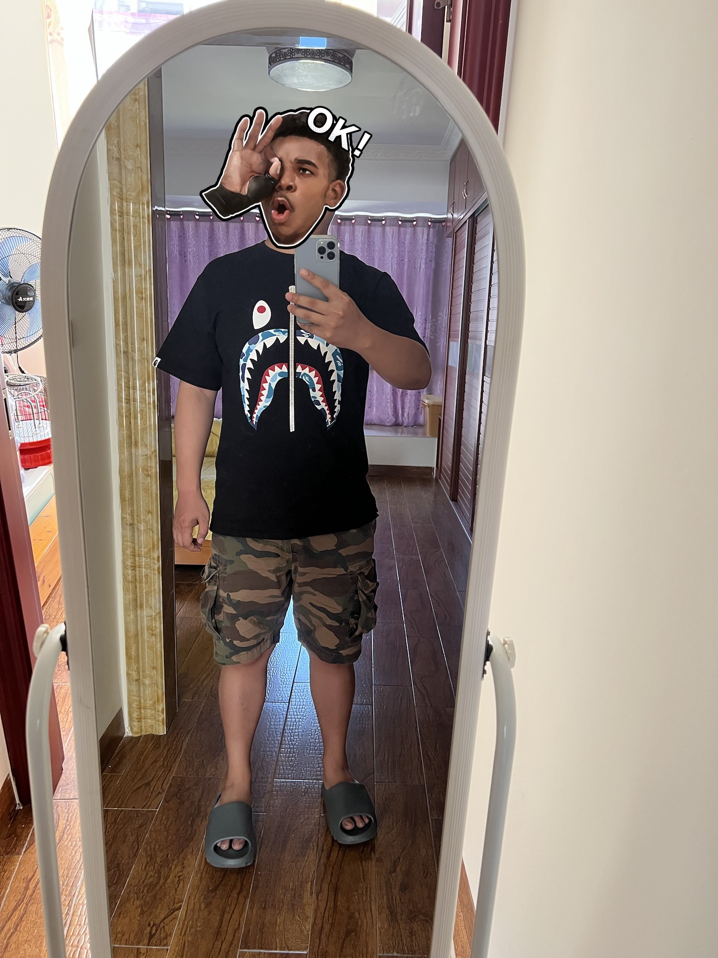 custom review-A BATHING APE Мужские T-рубашки