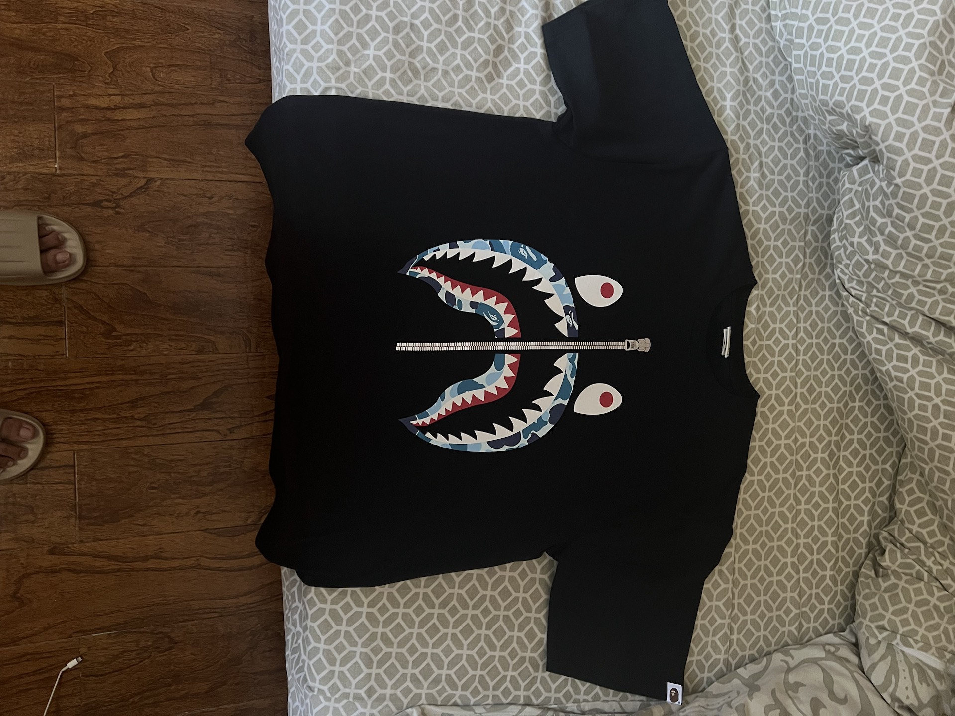 custom review-A BATHING APE Мужские T-рубашки
