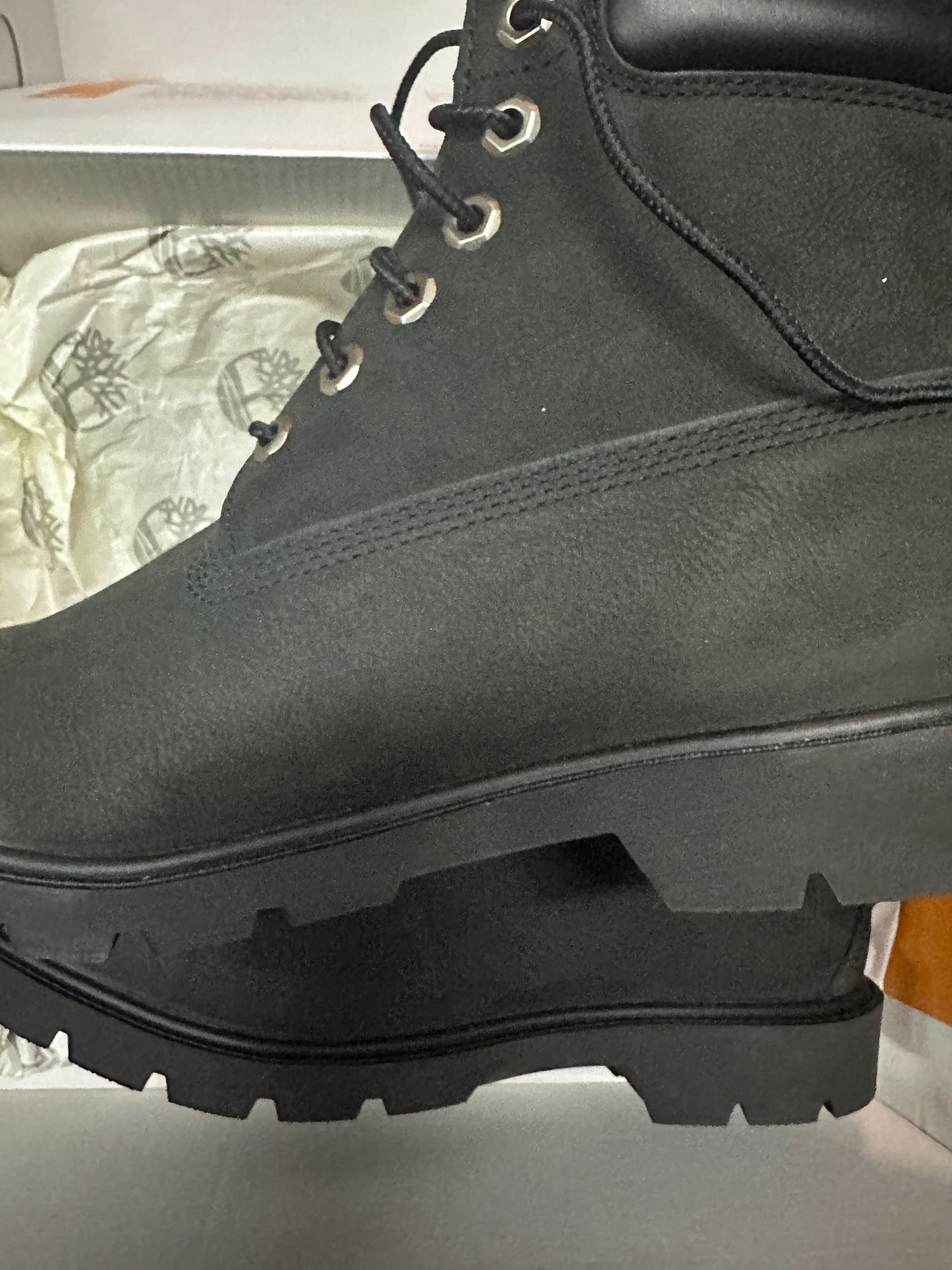 custom review-Timberland Collaboration PREMIUM Короткий Outdoor Мужской Черный