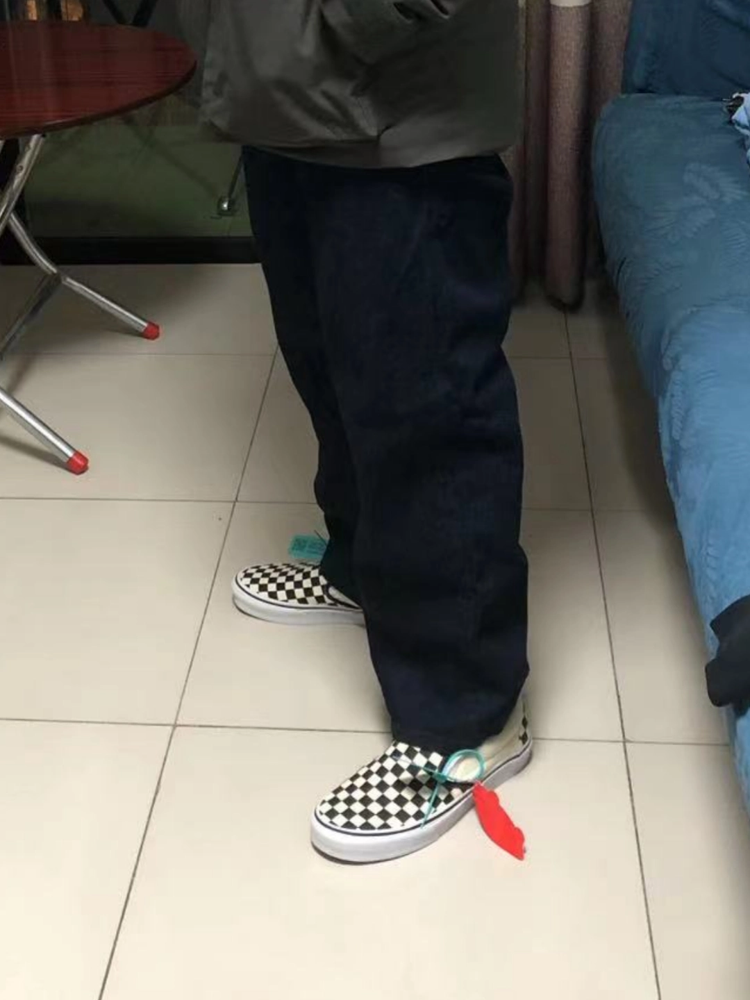 custom review-Vans CLASSIC Slip-On Classic Low-Top Skateboard Shoes Unisex Черный Белый