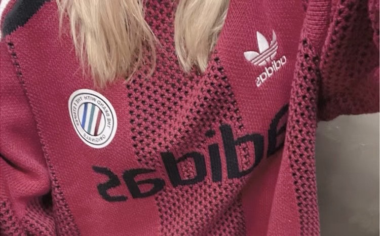 custom review-Adidas Originals ADCBC FW24 LS PO U Adicolor Толстовка Унисекс Руины Бордовый Красный