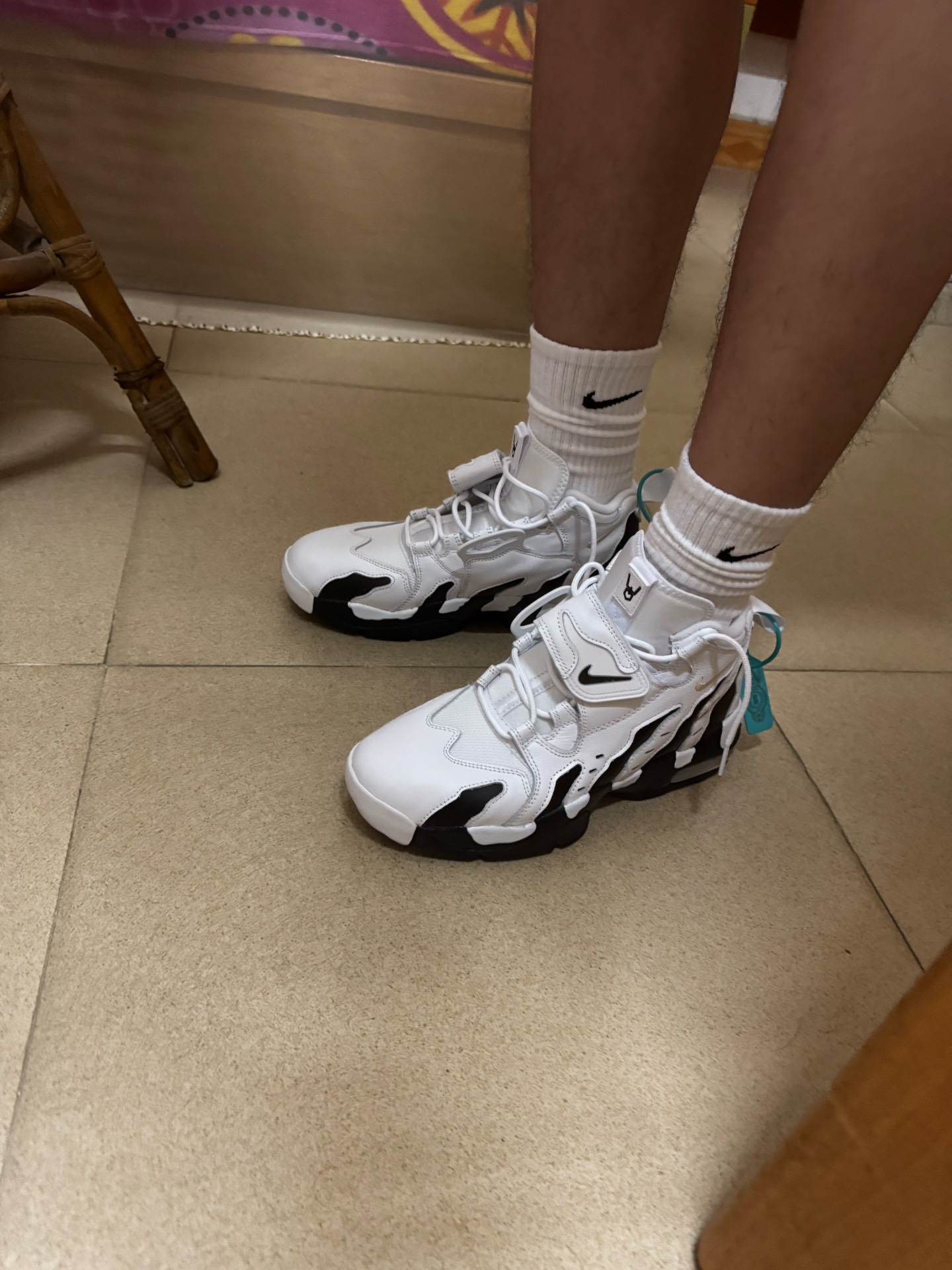 custom review-Nike Air DT Max 96 Colorado Guest Low Top Винтажные баскетбольные кроссовки Мужские Белый Черный