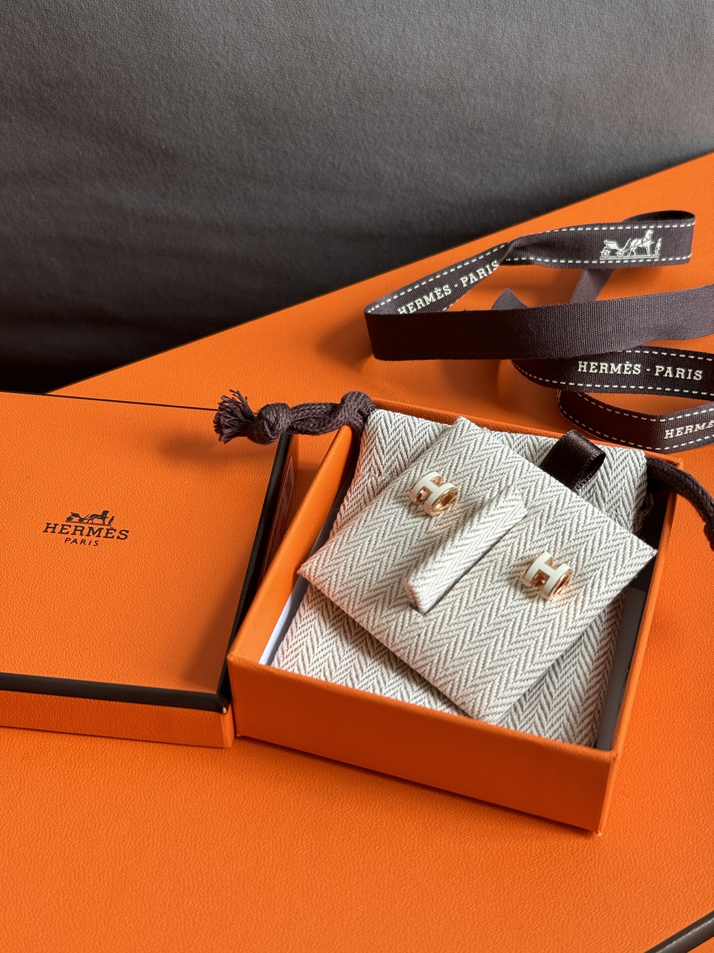 Репликация магазин сумок-Hermes один в один серьги
