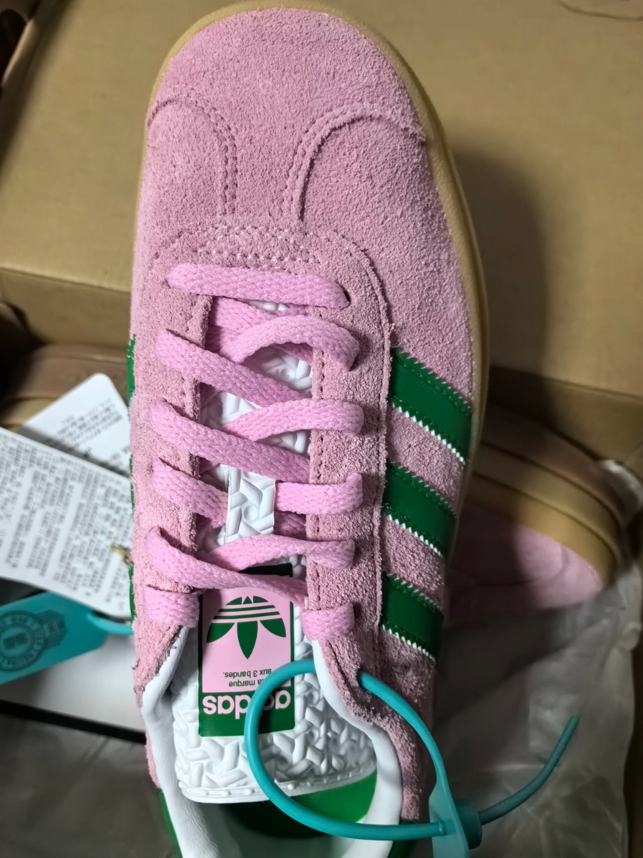 custom review-Adidas Originals GAZELLE BOLD Скейтборд Кроссовки Женские Розовые