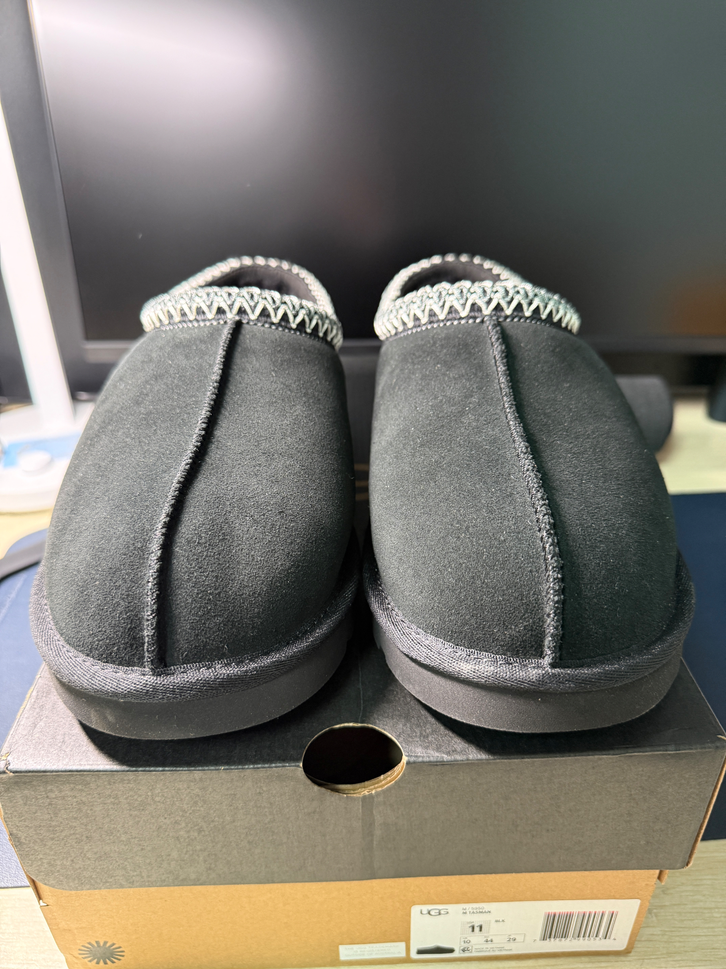 custom review-UGG Tasman Slipper Black