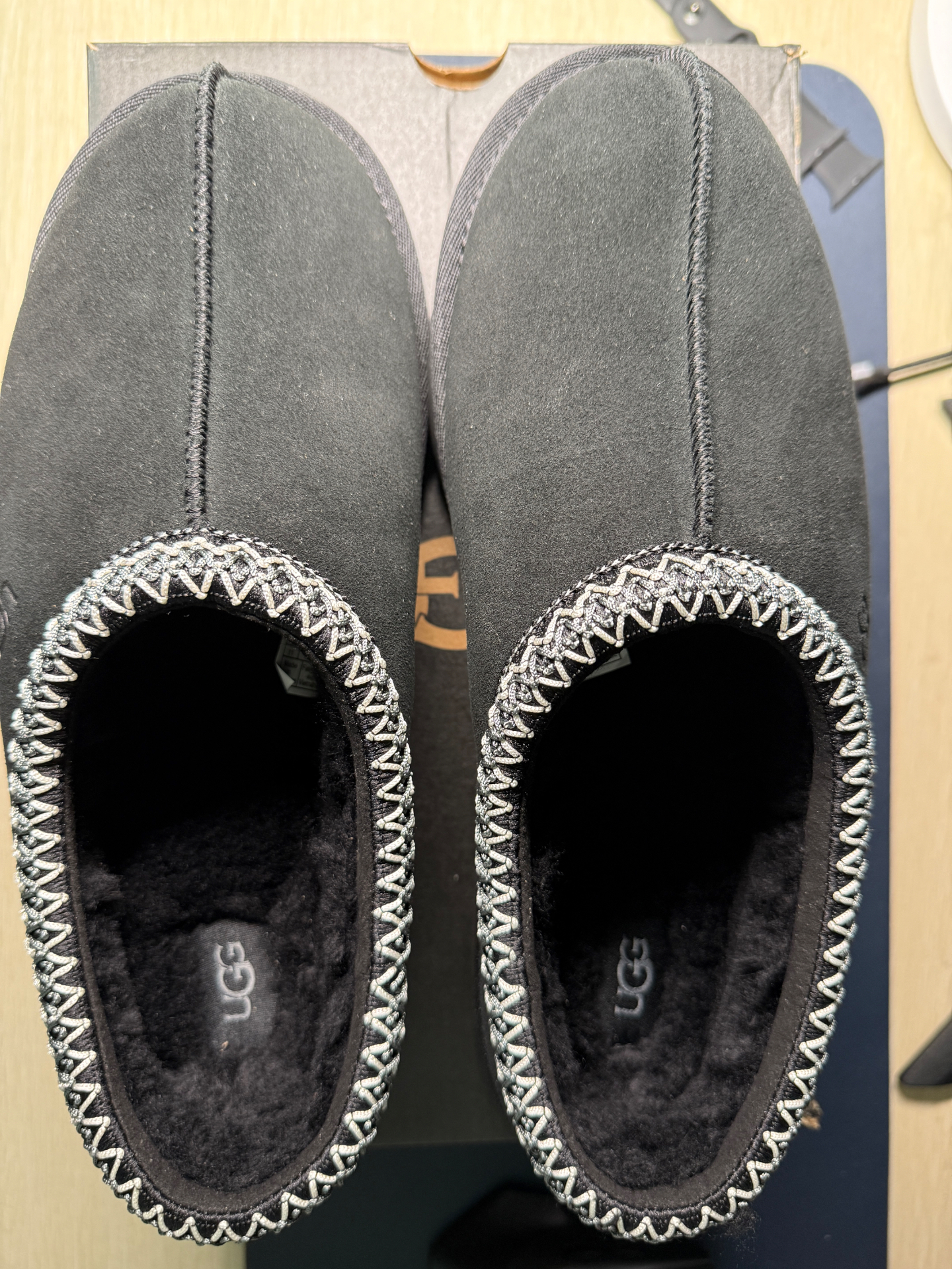 custom review-UGG Tasman Slipper Black