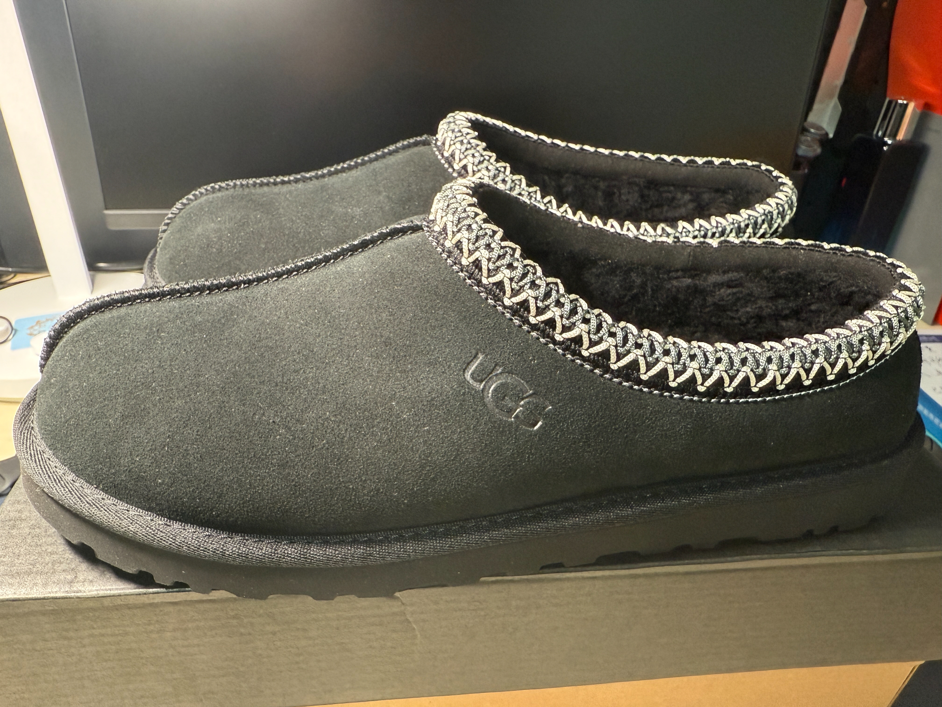 custom review-UGG Tasman Slipper Black