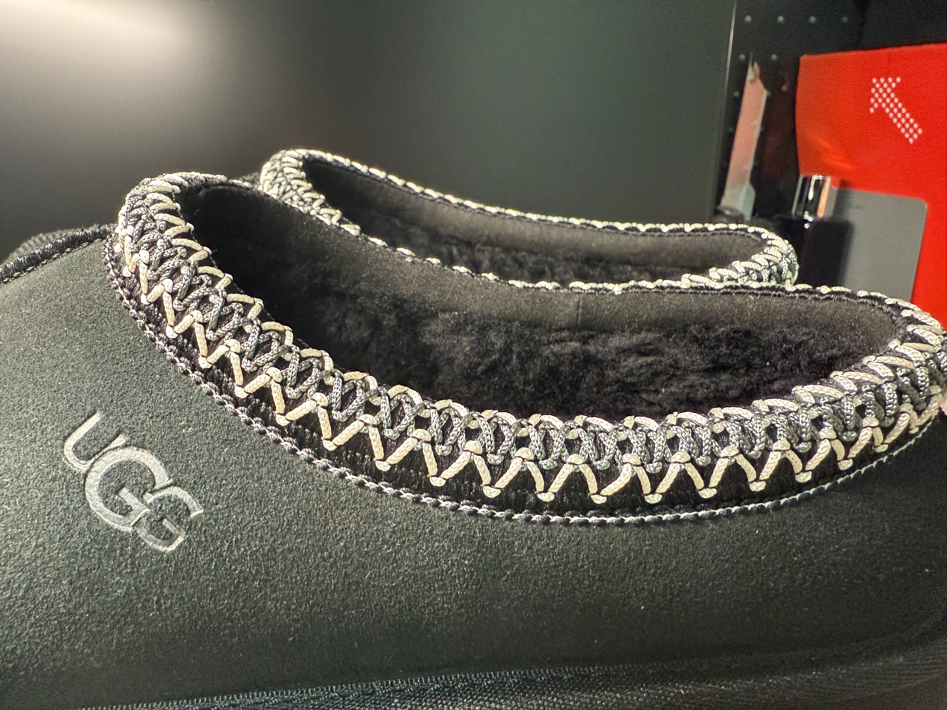 custom review-UGG Tasman Slipper Black