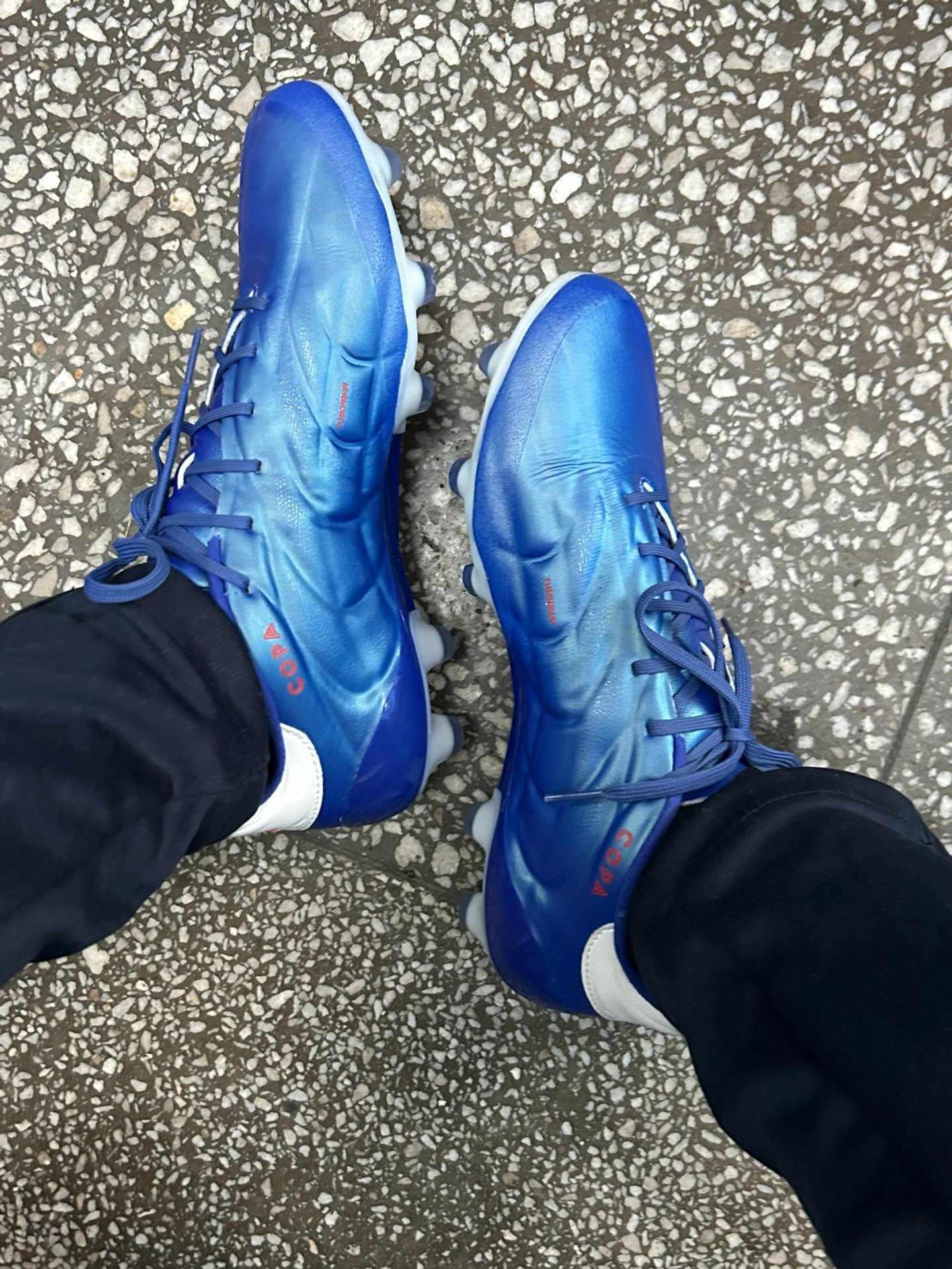 custom review-Adidas Copa Pure 2,1 Амортизация Футбольные бутсы Унисекс Blue
