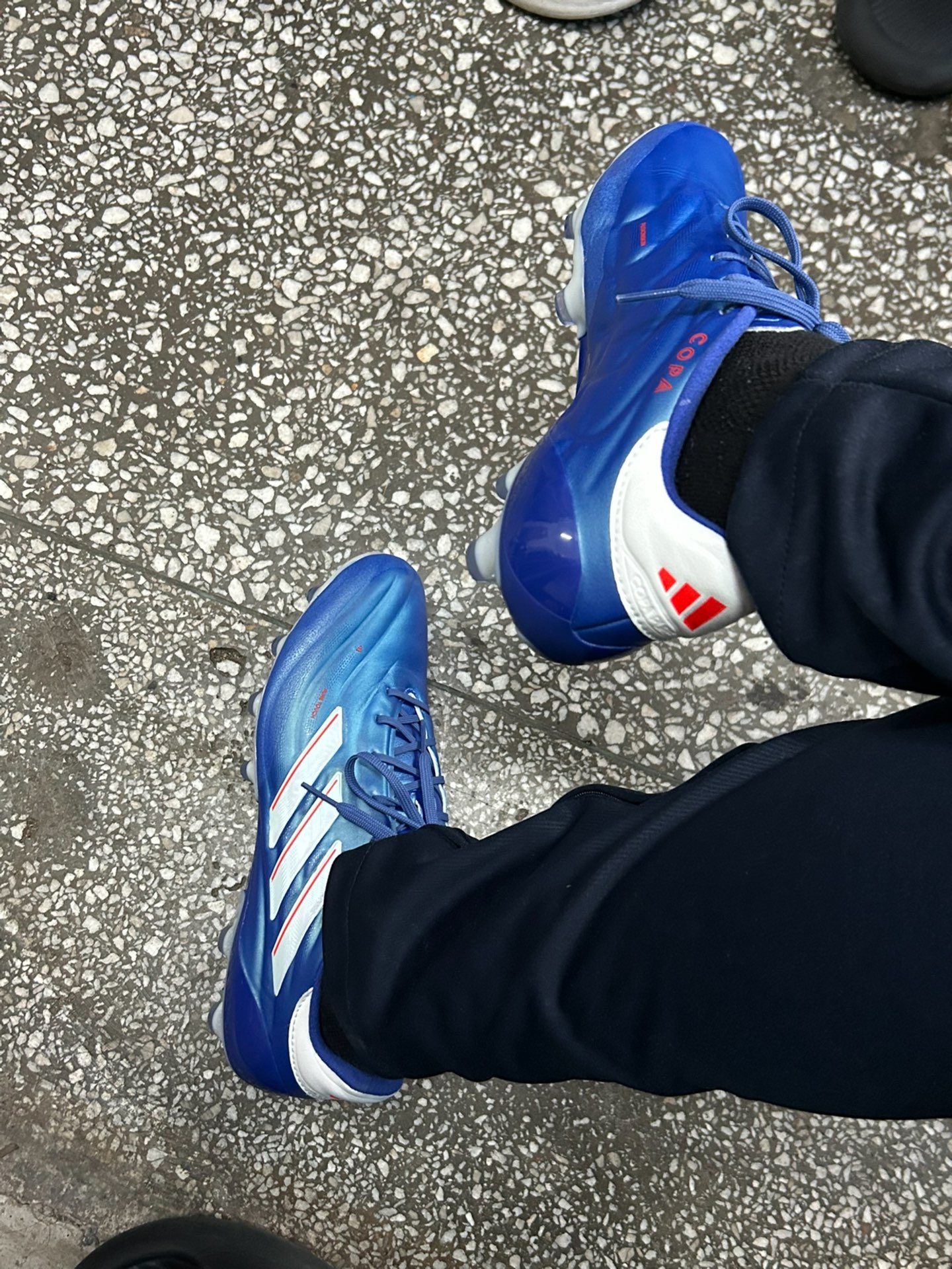 custom review-Adidas Copa Pure 2,1 Амортизация Футбольные бутсы Унисекс Blue