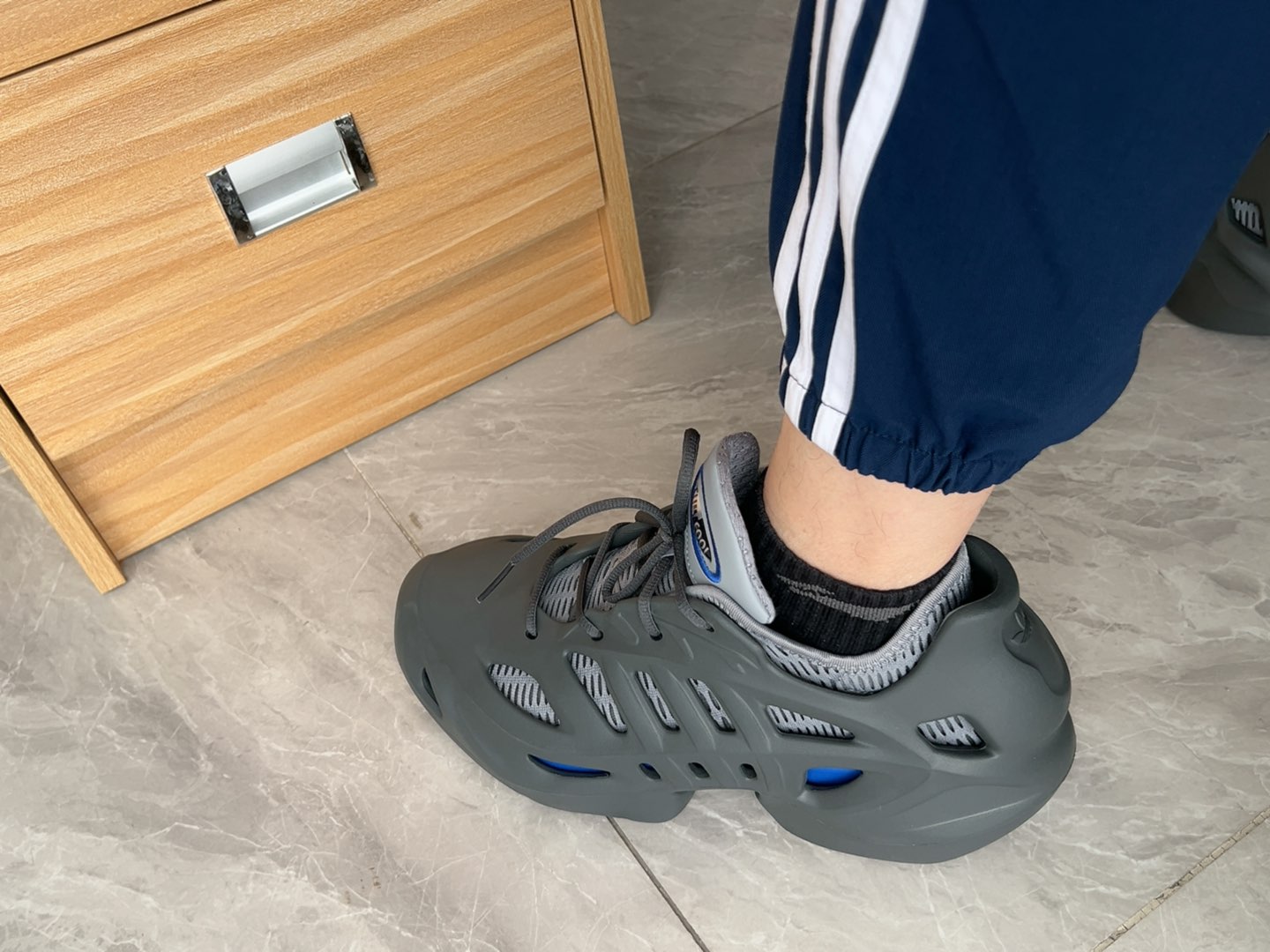 custom review-Adidas Originals Adifom Climacool Противоскользящий Низкий Топ Повседневная Обувь Унисекс Серый