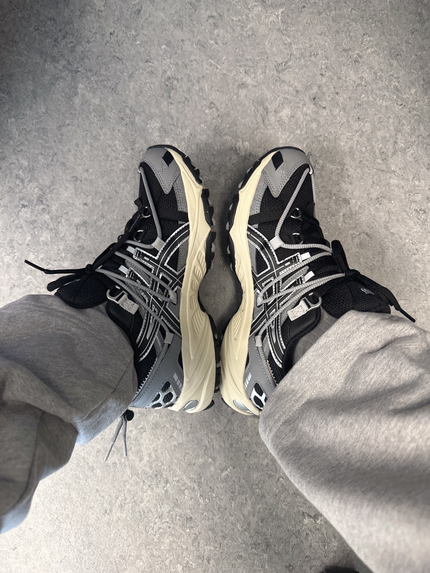 custom review-ASICS Gel Kahana TR v2 Low Топ Повседневная Обувь Унисекс Черный Серебряный