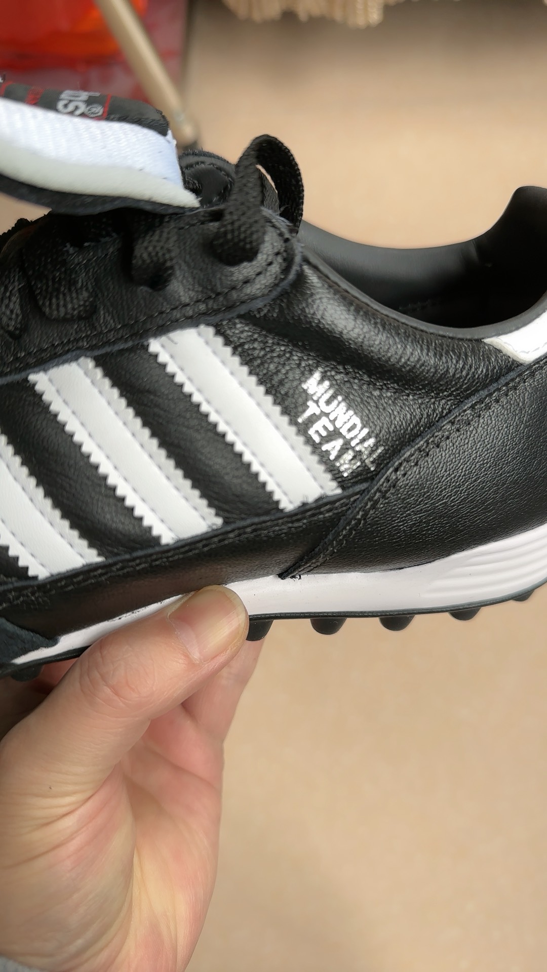 custom review-Adidas MUNDIAL Футбольные бутсы Унисекс Черный Белый