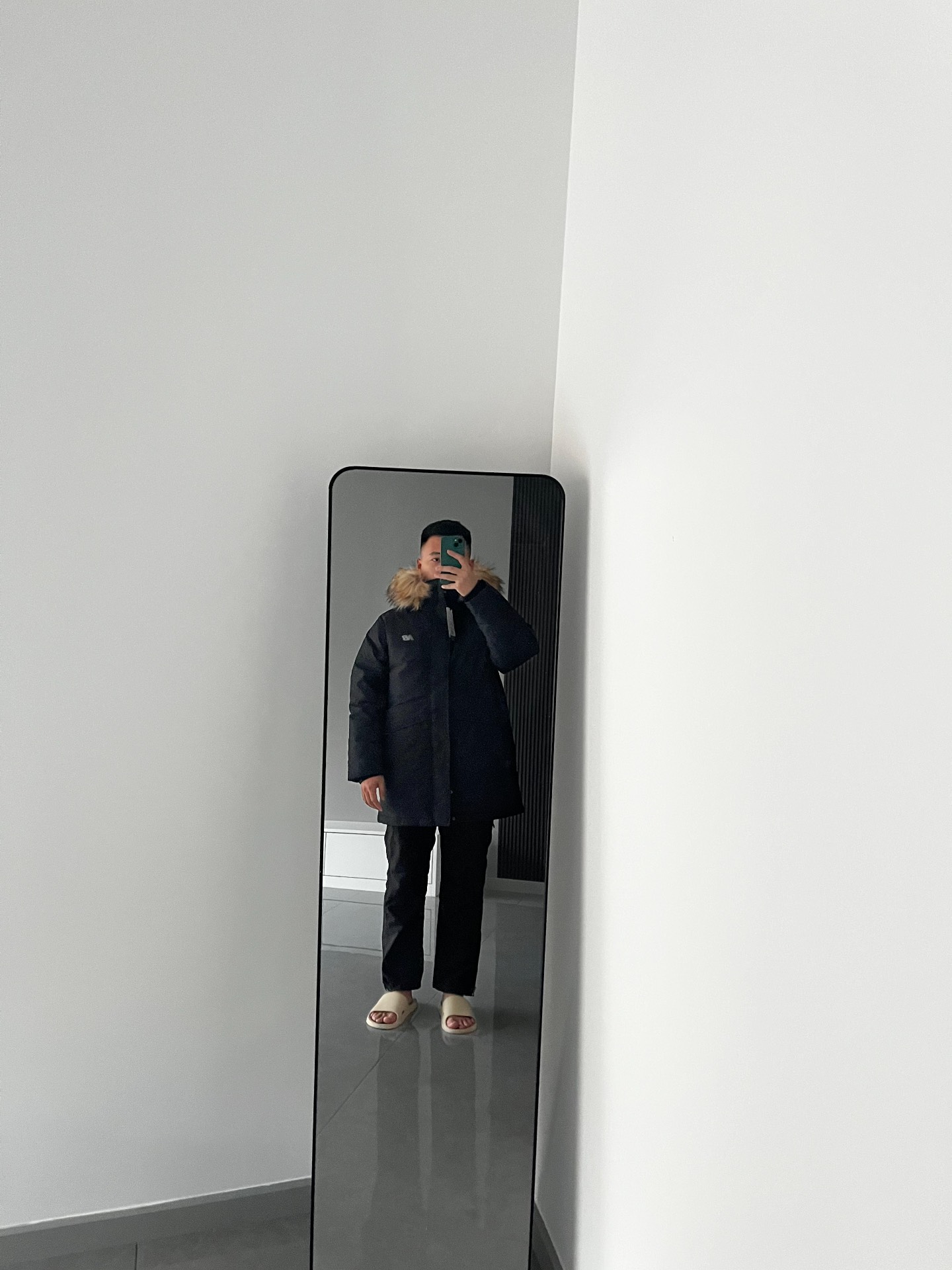 custom review-New Balance Повседневный пуховик Мужской Черный