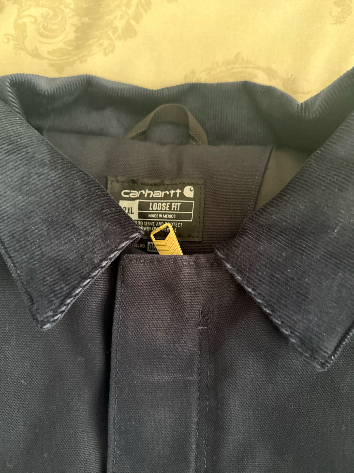 custom review-Carhartt Пуховая куртка THREE Уровень Противоконтактная Мужская