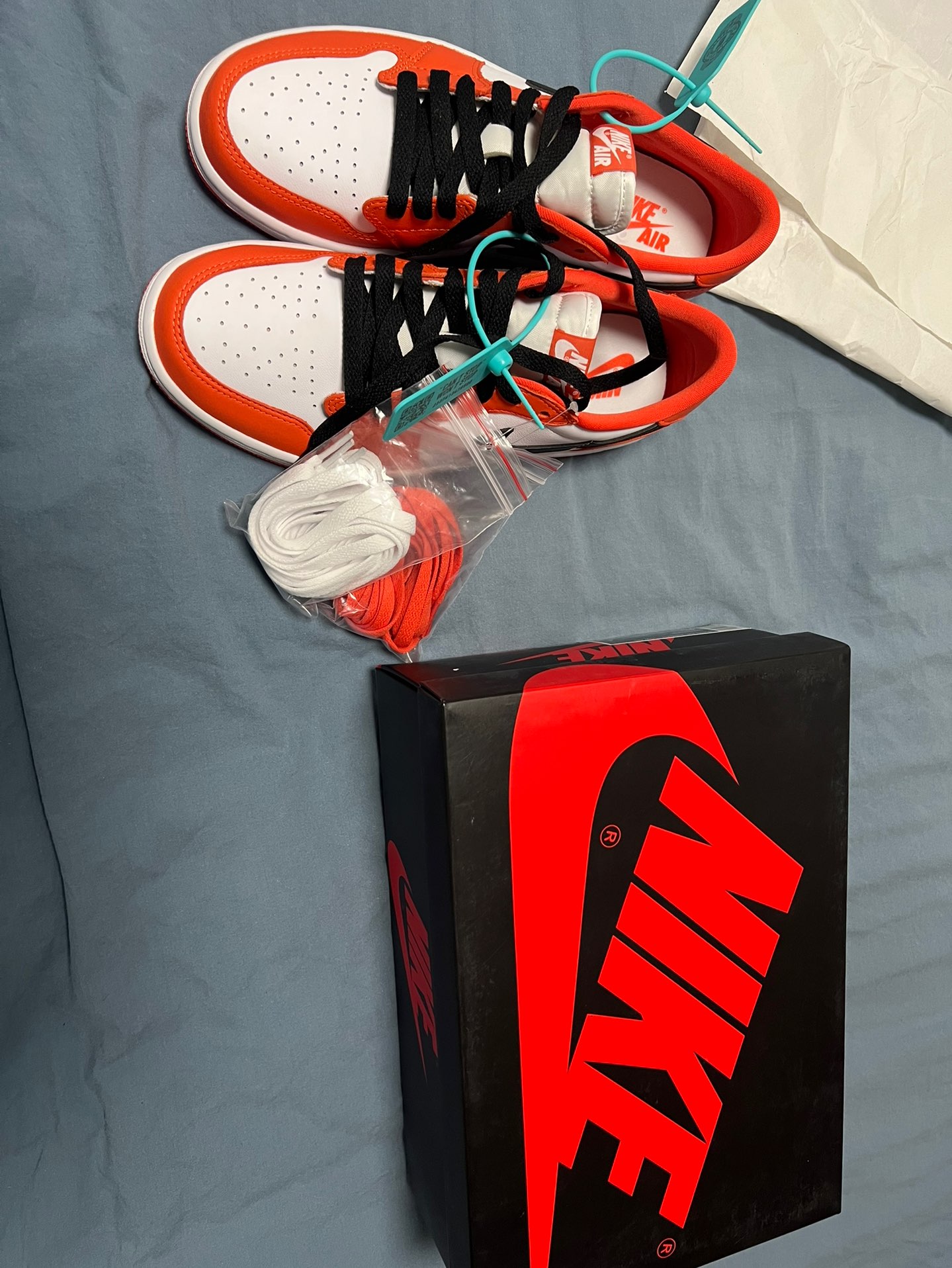 custom review-Jordan Air Jordan 1 Low OG 'Морская звезда' Низкий Топ Винтажные Баскетбольные Кроссовки Женские Морская звезда Оранжевый