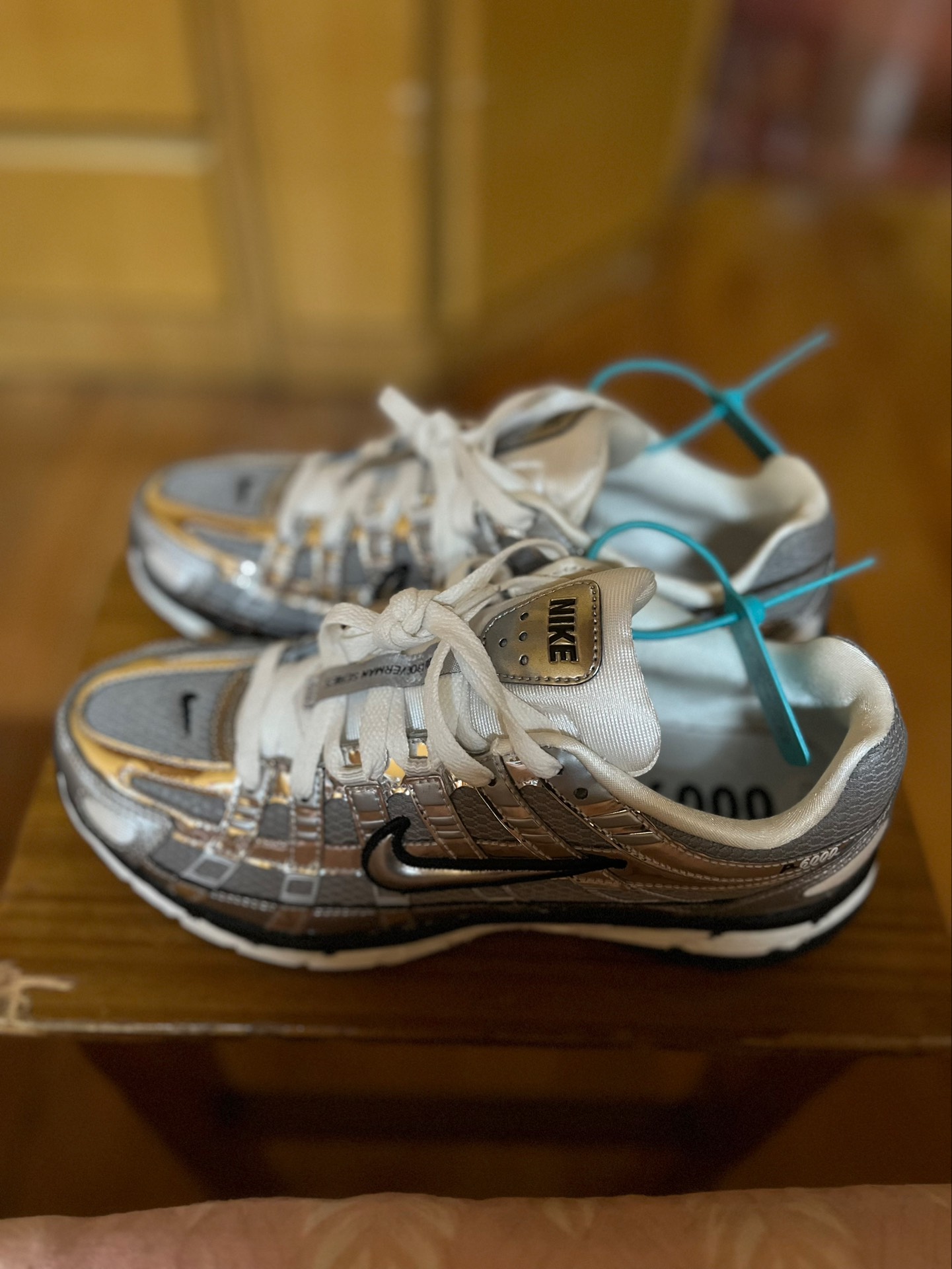 custom review-Nike P 6000 Амортизаторы Shock противоскользящие дышащие низкий топ повседневные городские коммутаторские беговые кроссовки мужской серебристо-серый