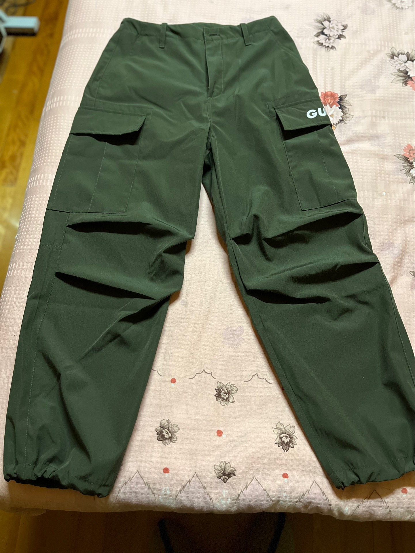 custom review-Guuka Повседневные штаны унисекс армейский зеленый