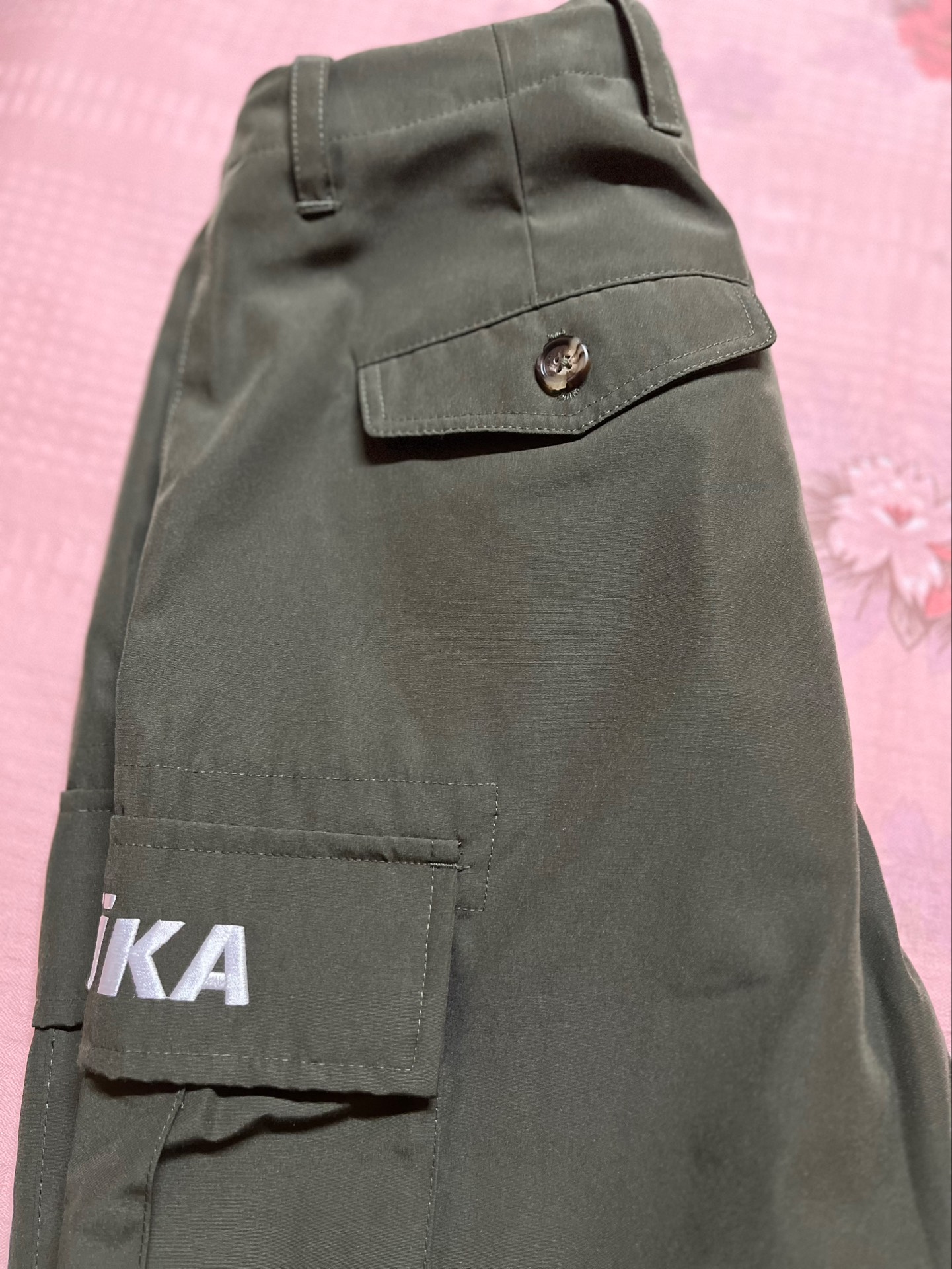 custom review-Guuka Повседневные штаны унисекс армейский зеленый