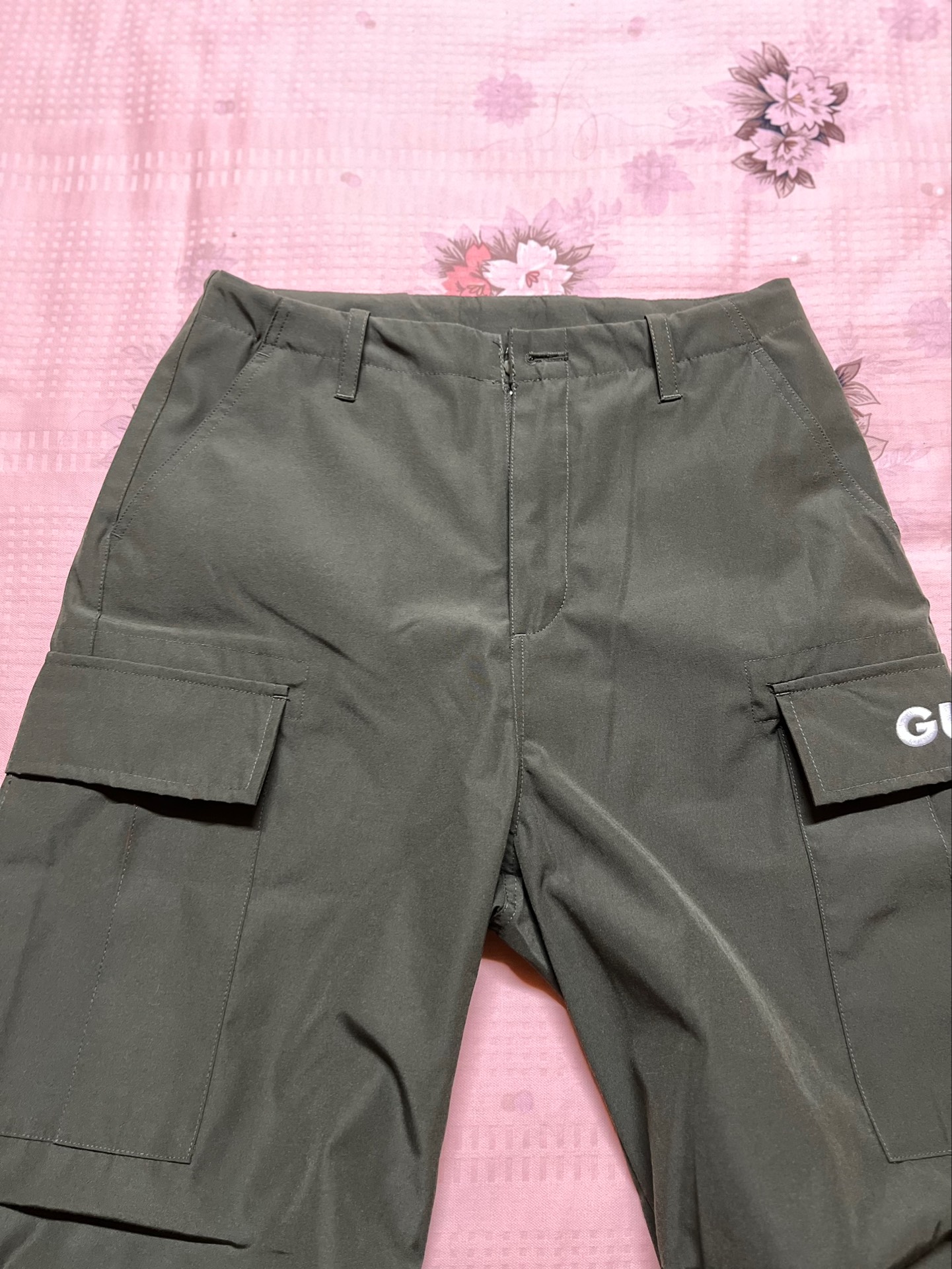 custom review-Guuka Повседневные штаны унисекс армейский зеленый