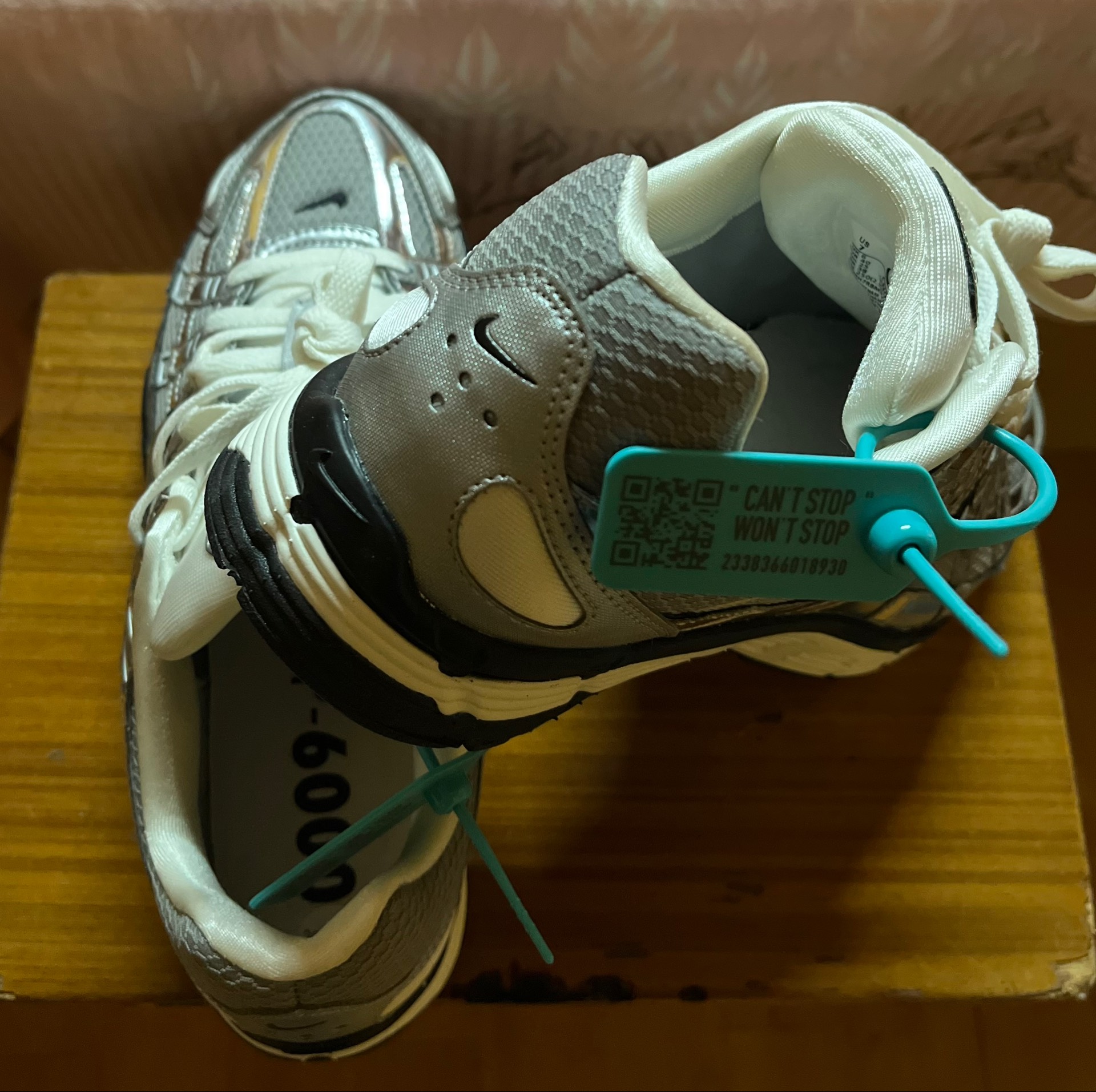 custom review-Nike P 6000 Амортизаторы Shock противоскользящие дышащие низкий топ повседневные городские коммутаторские беговые кроссовки мужской серебристо-серый
