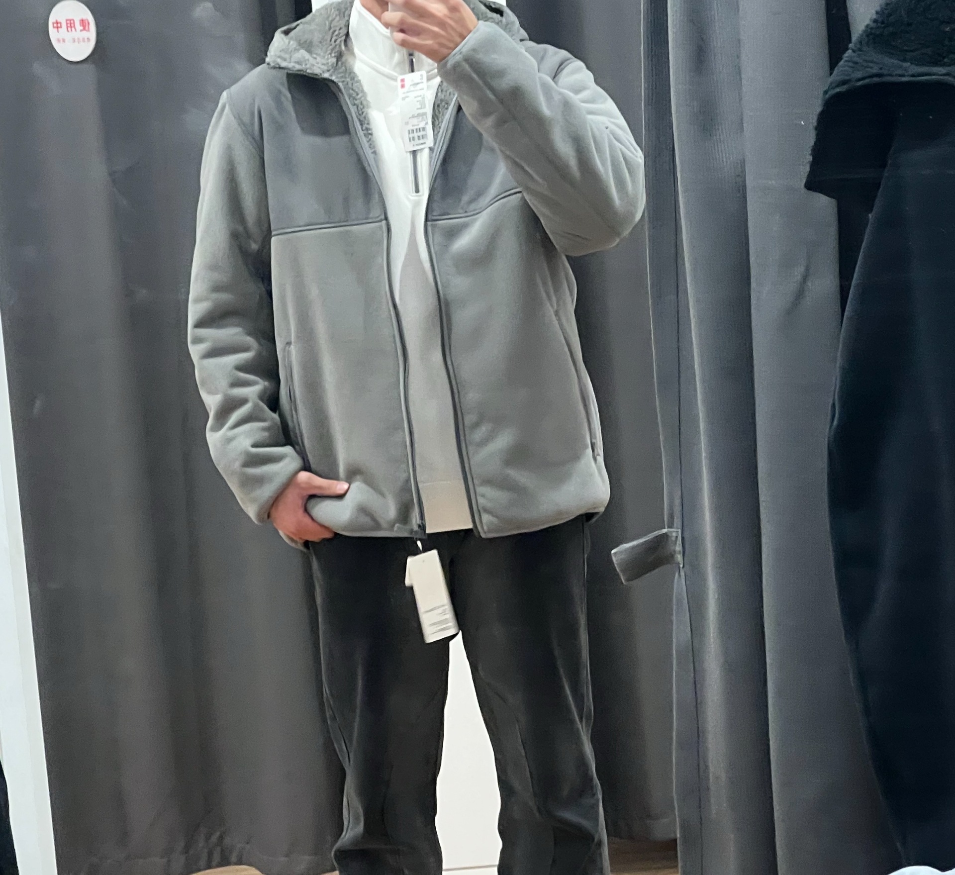 custom review-UNIQLO Куртки и Пальто Мужской Черный