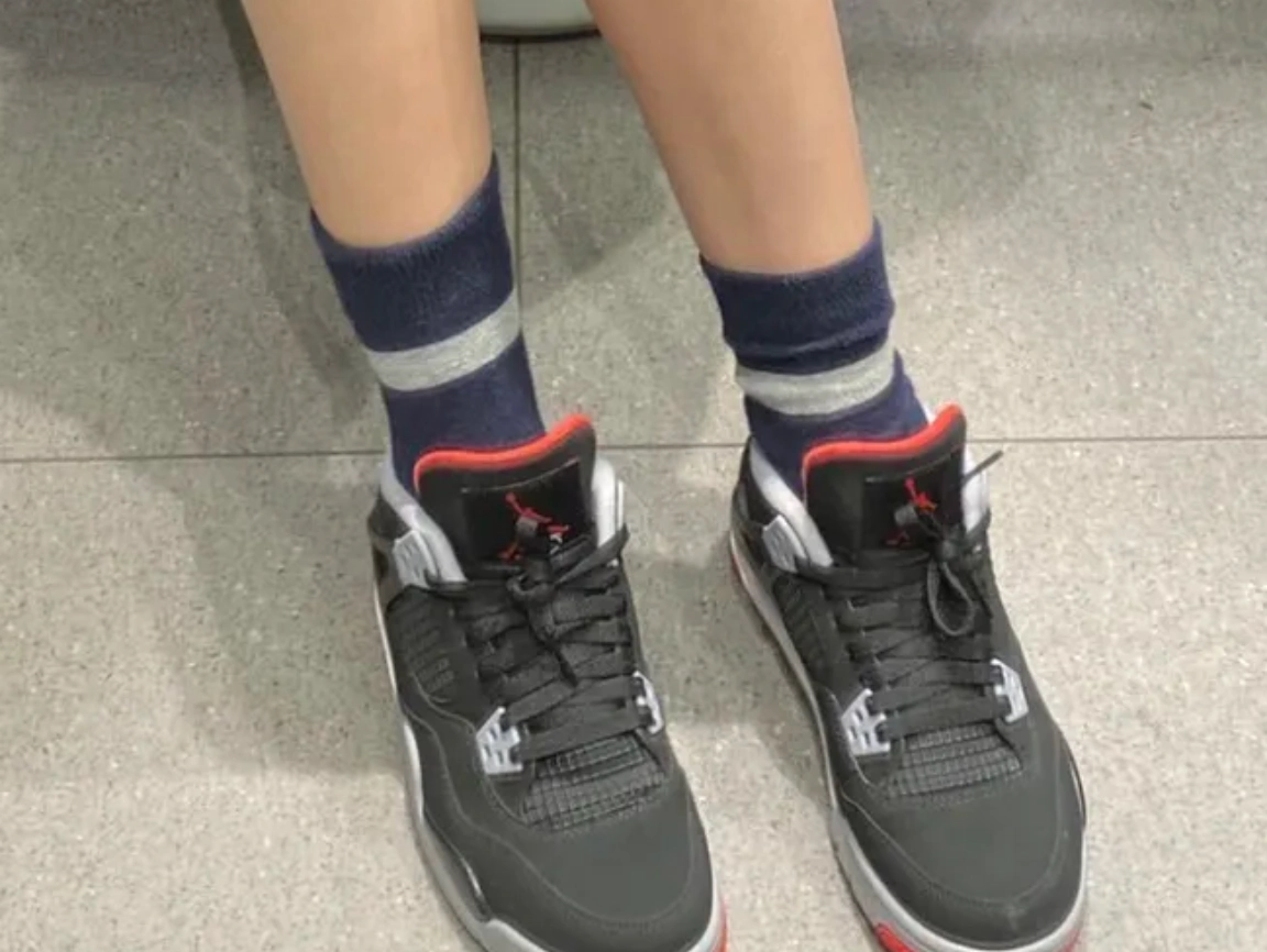 custom review-Jordan Air Jordan 4 Retro Темно-красный MID Топ Винтажные баскетбольные кроссовки Унисекс Черный Красный Выпуск 2019 года