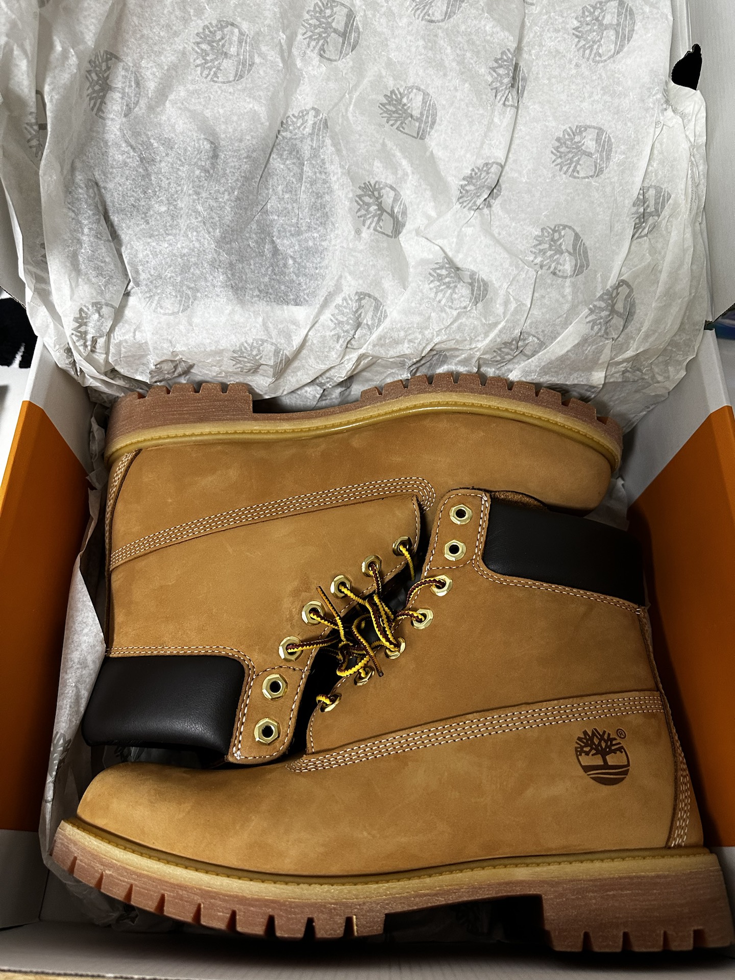 custom review-Timberland PREMIUM Короткий Аутдор Мужской Желтый Узкая версия
