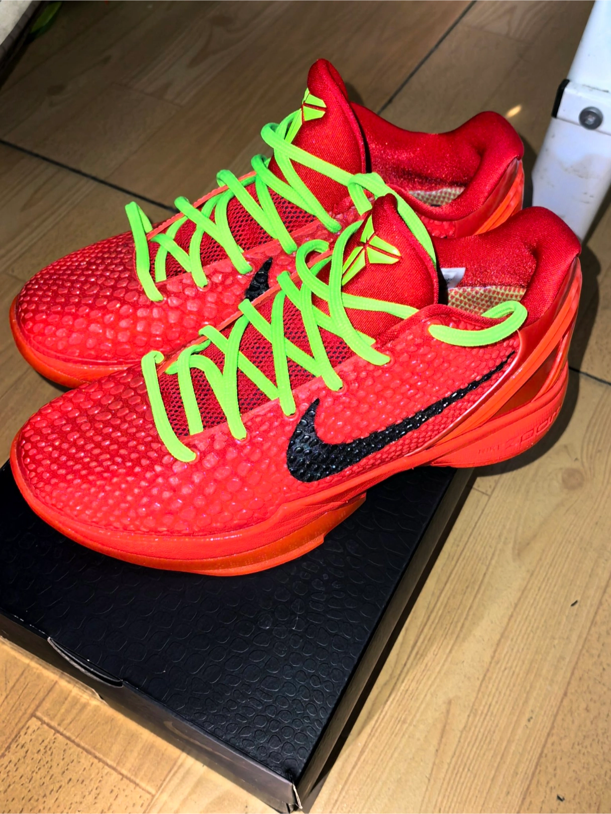 custom review-Nike Kobe 6 Protro 
Reverse Grinch
