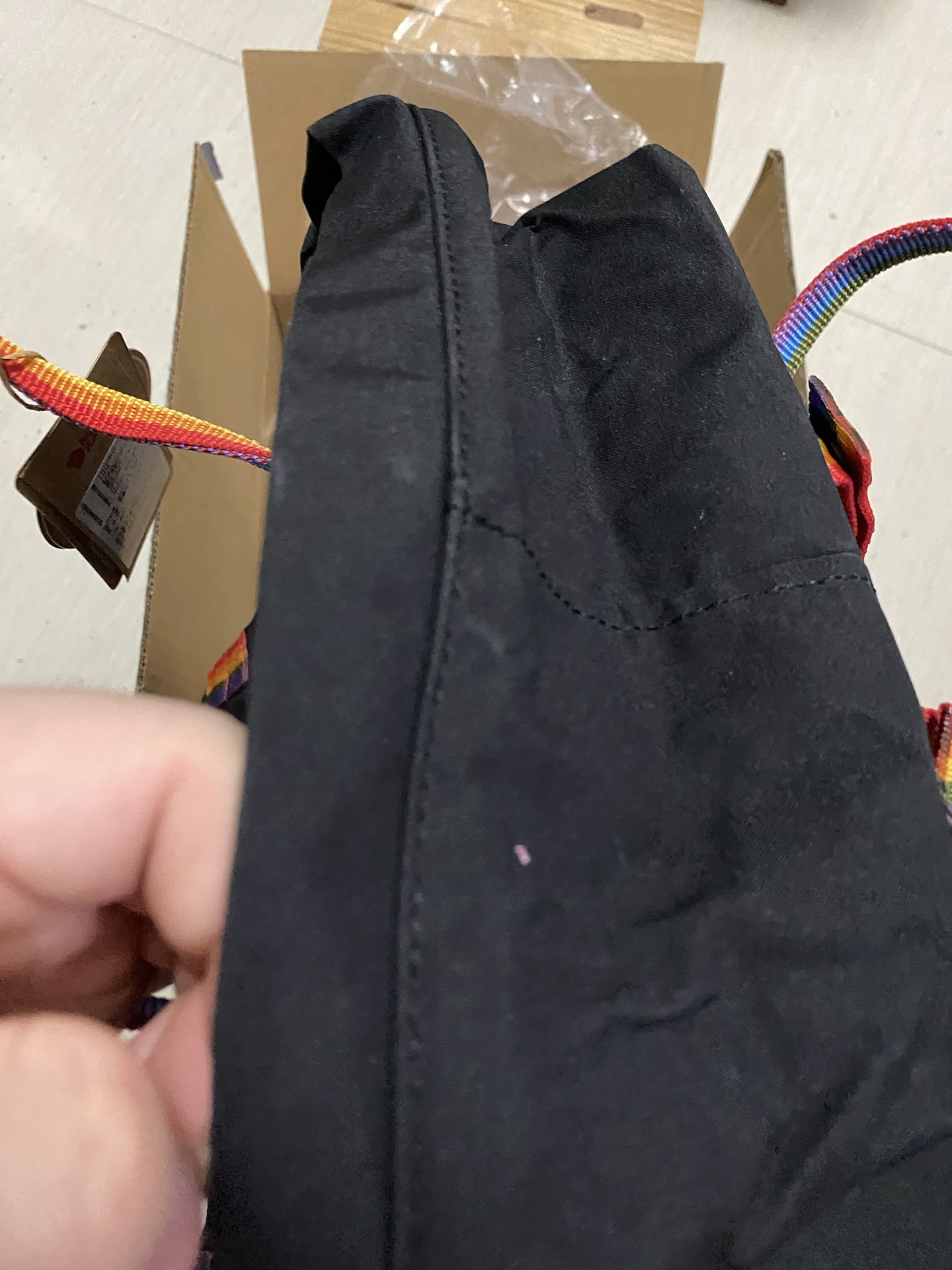 custom review-Fjallraven Kanken 16L Outdoor Backpack Сумка из Натурального Материала