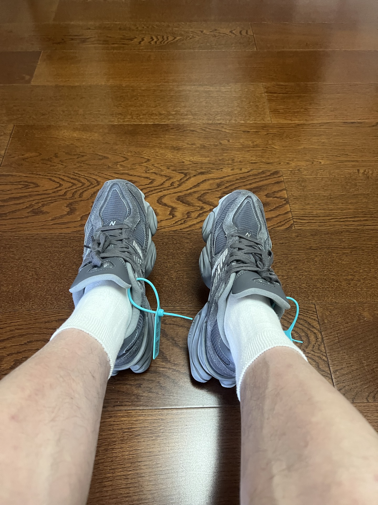 custom review-New Balance NB 9060 Беговые кроссовки Низкий верх Темно-серый Унисекс