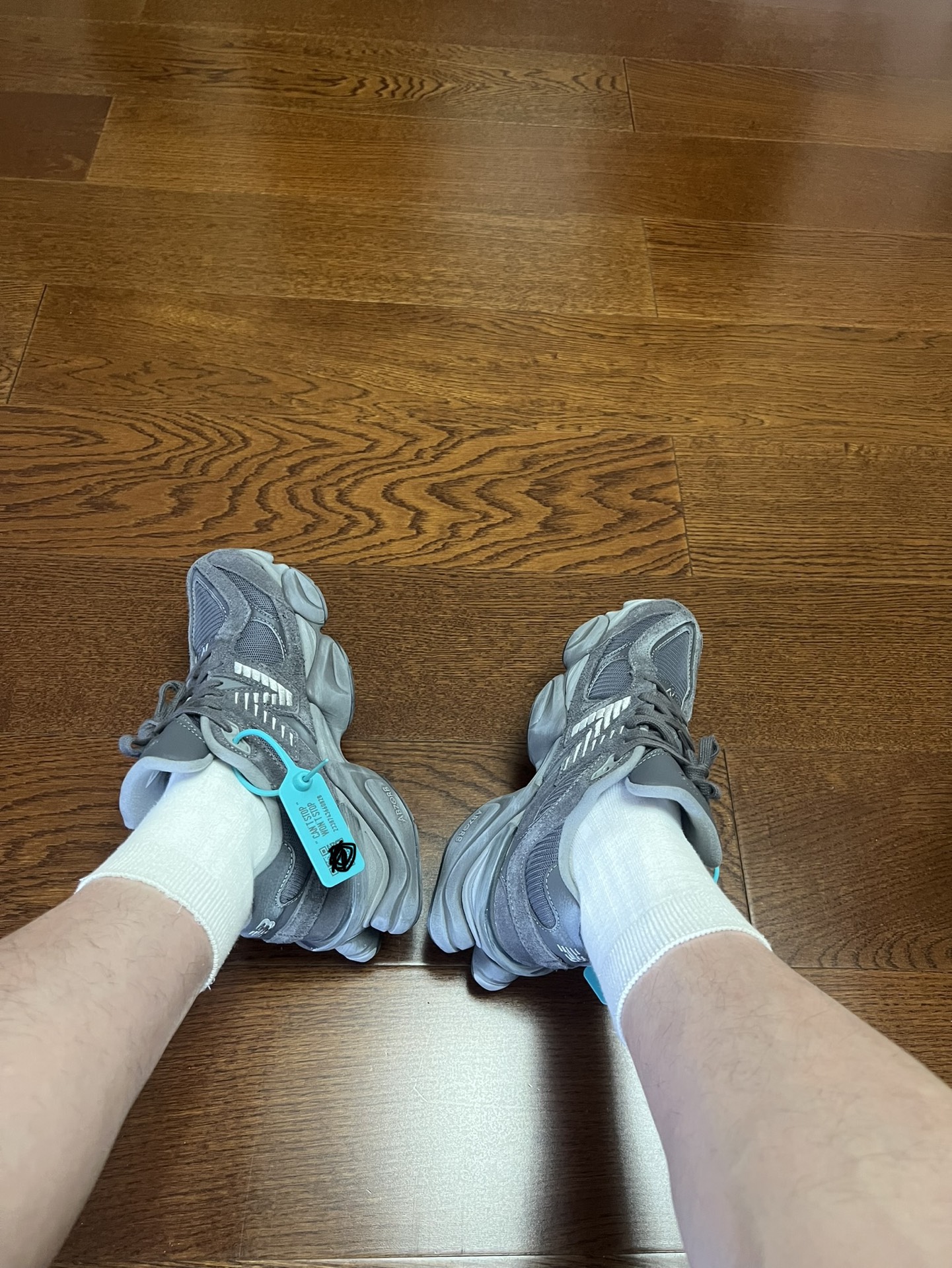 custom review-New Balance NB 9060 Беговые кроссовки Низкий верх Темно-серый Унисекс