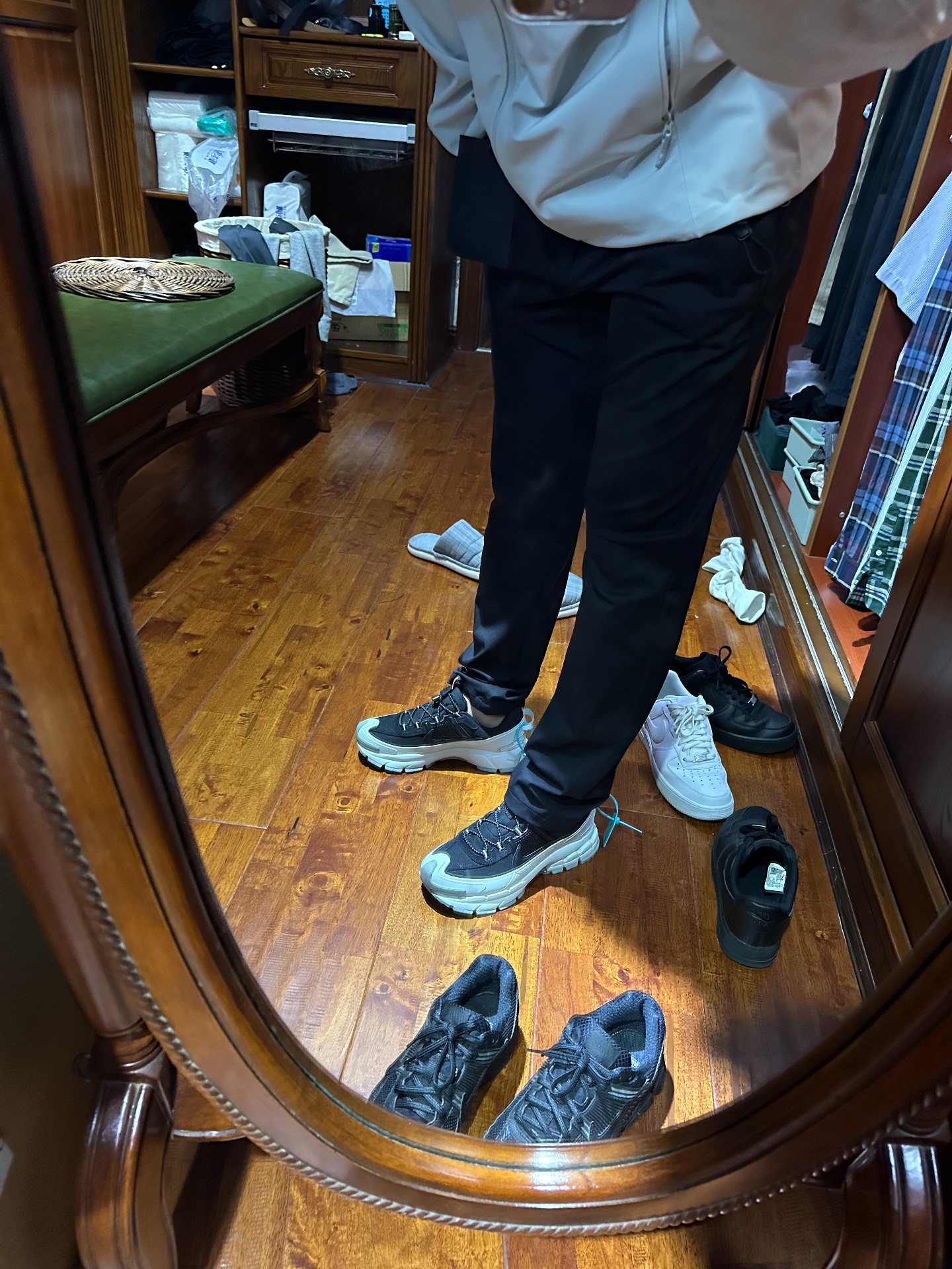 custom review-Nike Air Zoom Vomero 5 Устойчивые к истиранию Низкие Беговые кроссовки Мужские Черные