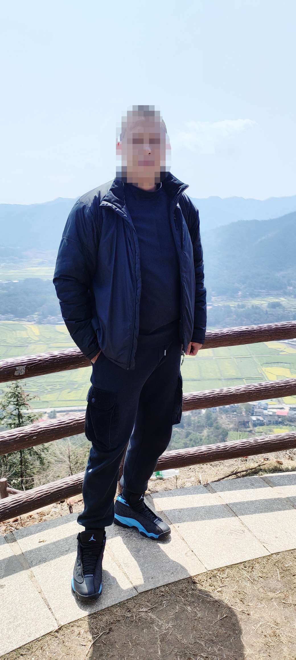 custom review-Jordan Air Jordan 13 'Черный UNC' MID Топ Винтажные баскетбольные кроссовки Мужской Чёрно-синий