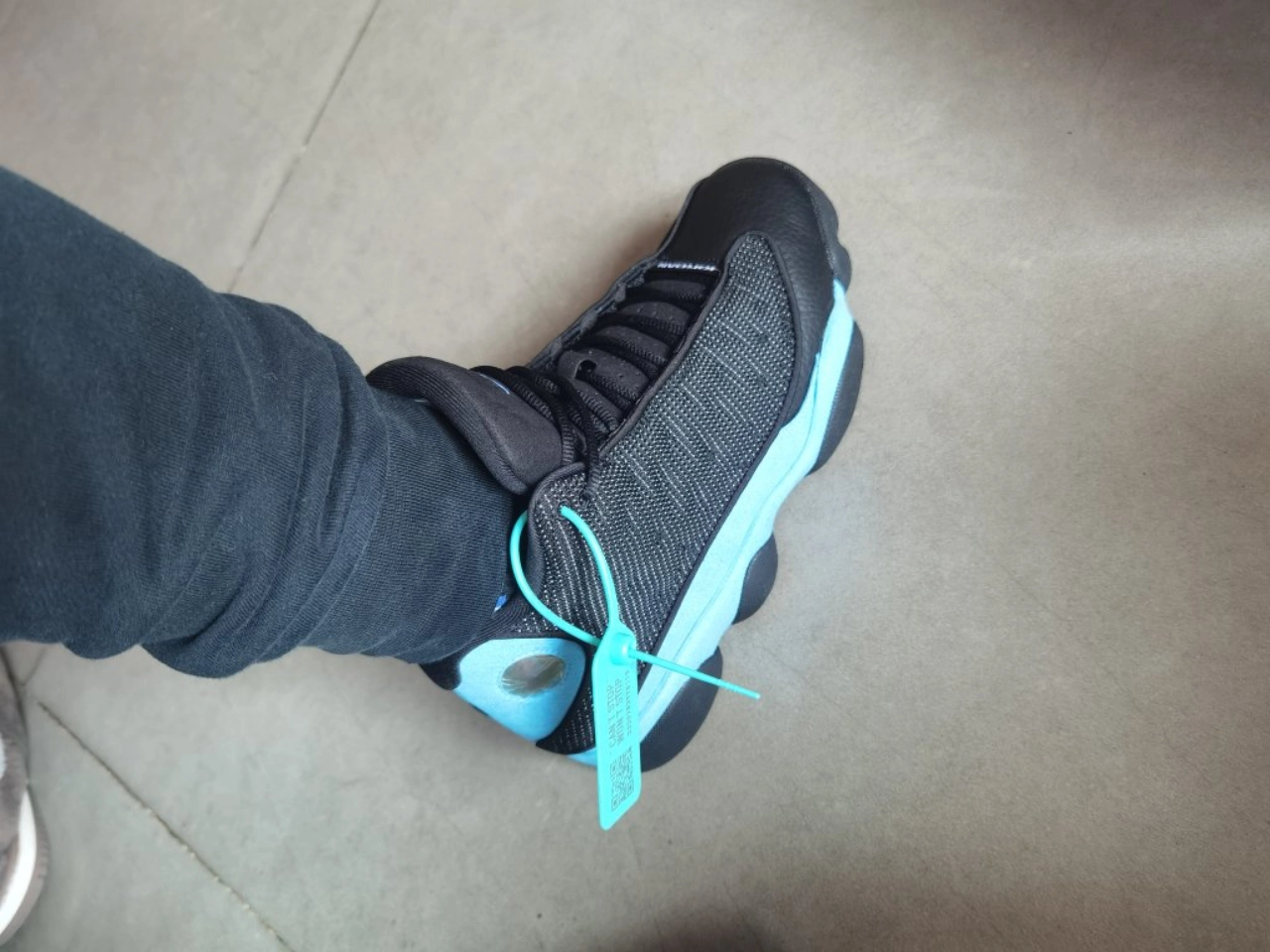 custom review-Jordan Air Jordan 13 'Черный UNC' MID Топ Винтажные баскетбольные кроссовки Мужской Чёрно-синий