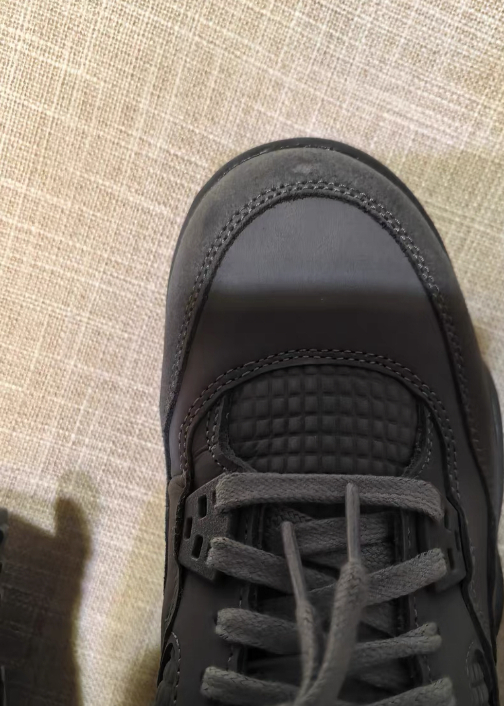 custom review-Jordan Air Джордан 4 Противоскользящий Устойчивый к истиранию Низкий Топ Детские Баскетбольные Кроссовки Серый